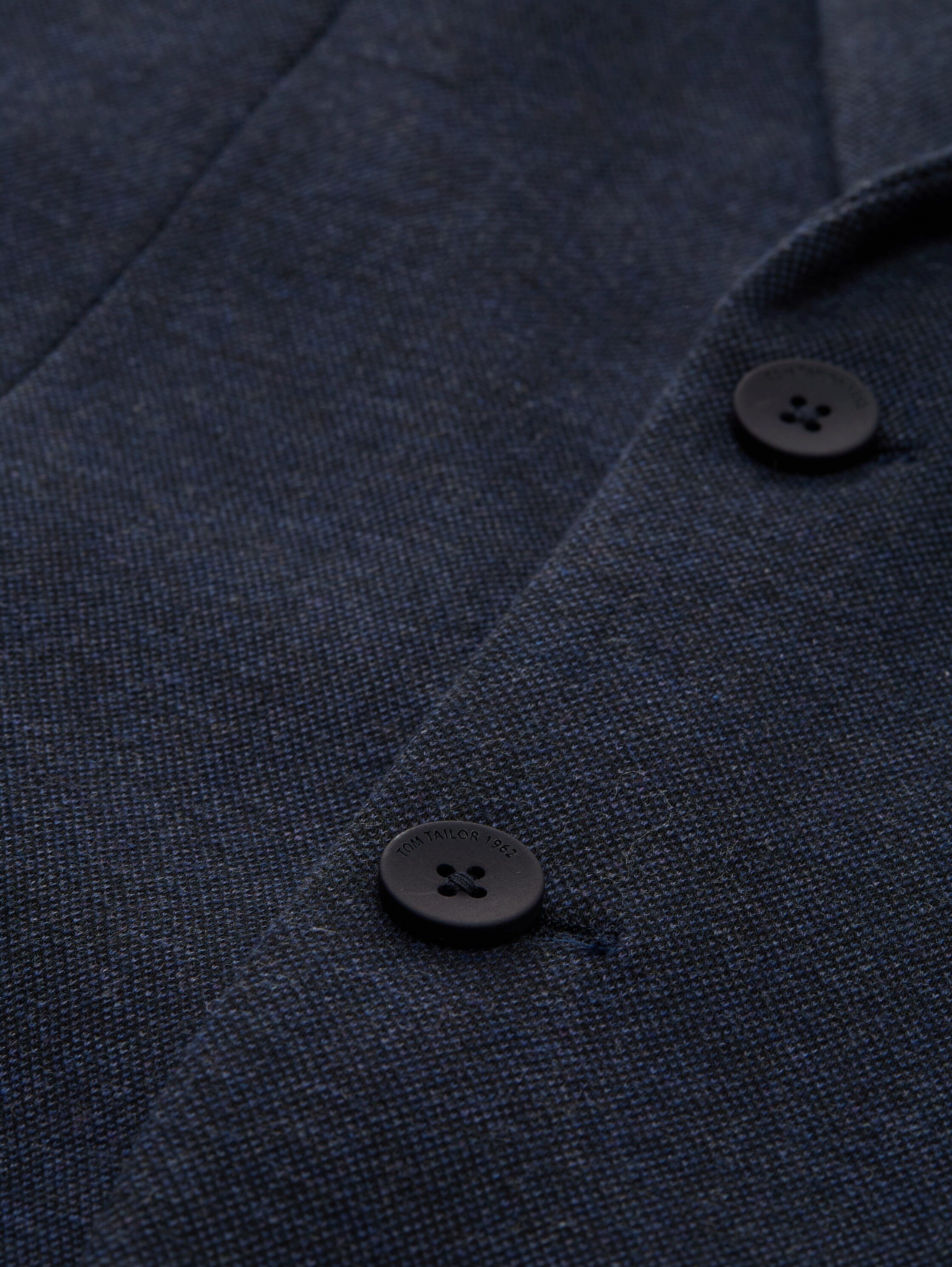 TOM TAILOR Jackenblazer Regular Fit Piqué Blazer