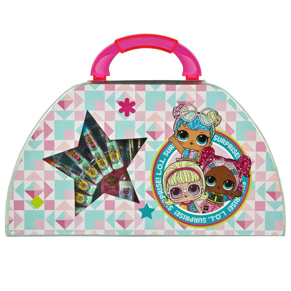 UNDERCOVER Kreativset Malkoffer 51-teilig L.O.L. Surprise Kreativ-Set Malen & Gestalten