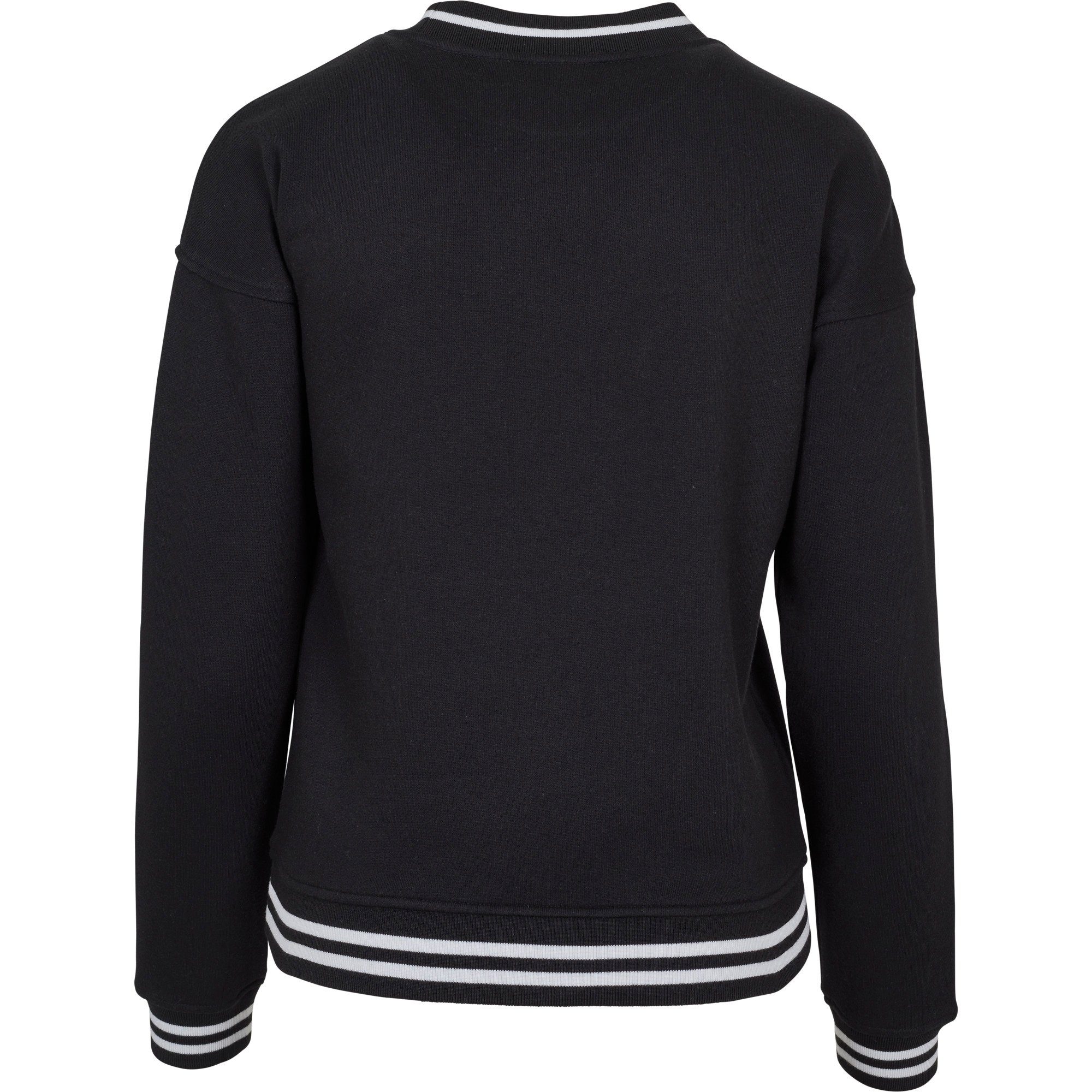 Your Mädchen College Brand Optik bis Sweatshirt / Damen Crewneck schwarz 5XL in Build Sweater XS