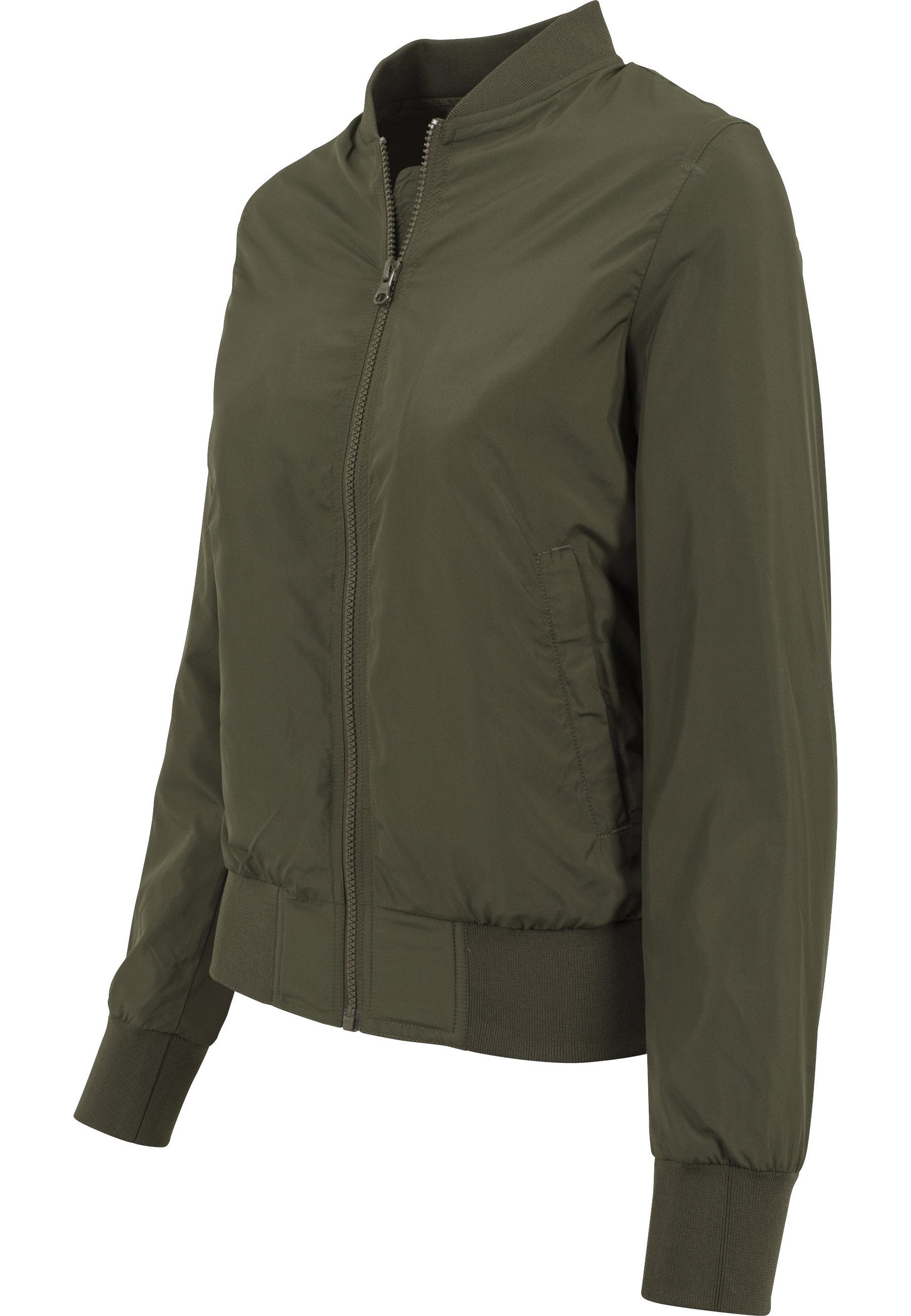URBAN CLASSICS Allwetterjacke Urban Classics Damen Ladies Light Bomber Jacket (1-St)