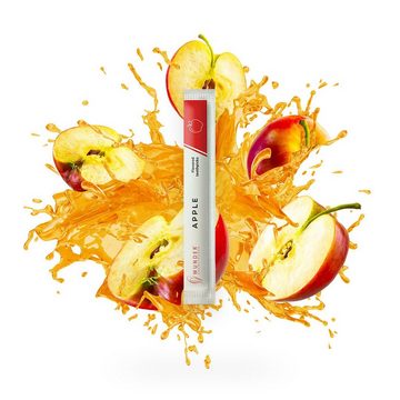 Wunder Zahnstocher Mundpflegecenter Zahnstocher mit Geschmack - 200er Set Apfel Einzeln Verpackt