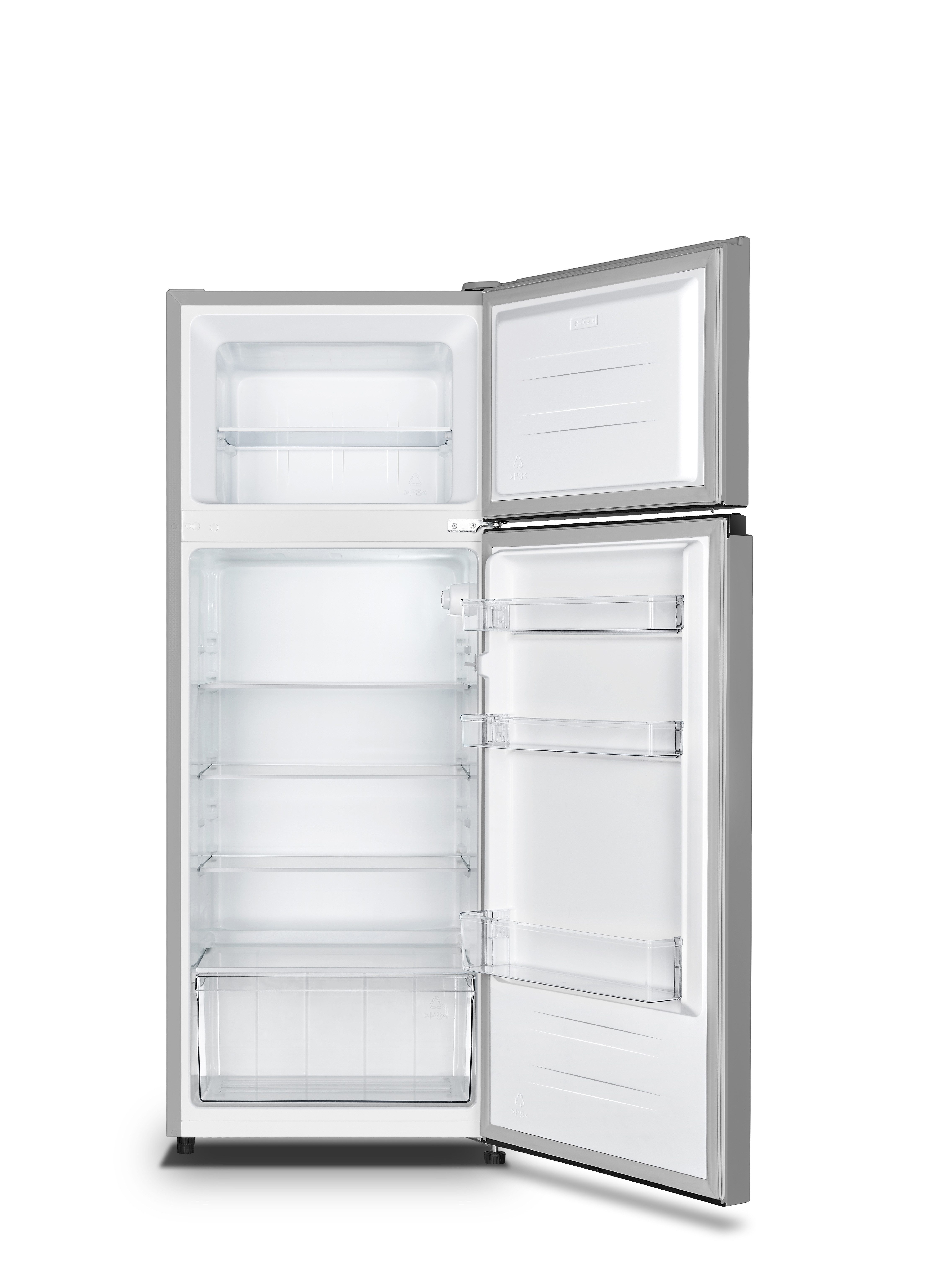 GORENJE Kühl-/Gefrierkombination RF414DPS4, 143,6 cm hoch, 55,4 cm breit, LED Innenbeleuchtung