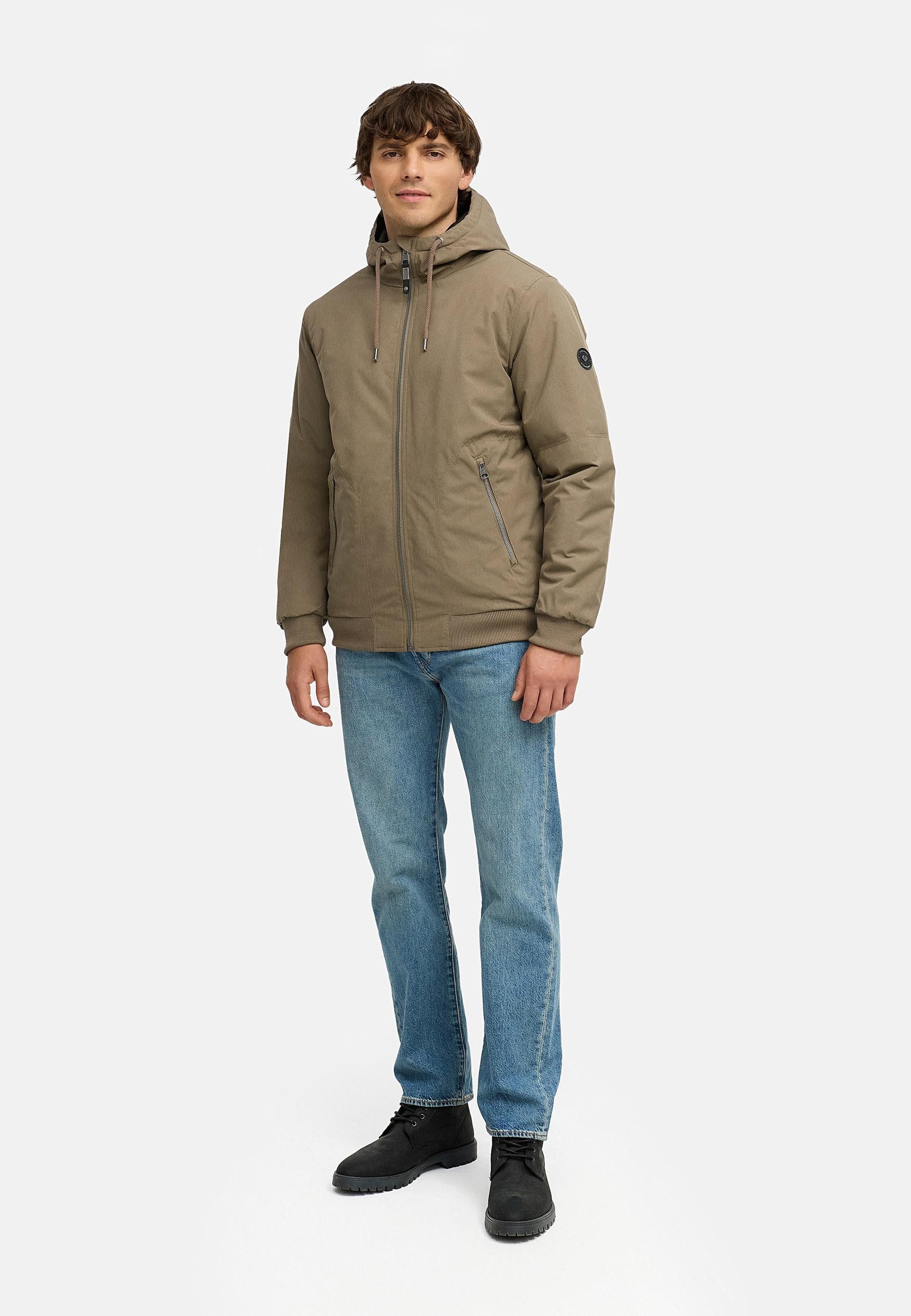 Ragwear Winterjacke Stuartt YOUMODO Wasserdichte Outdoorjacke mit verstellbarer Kapuze