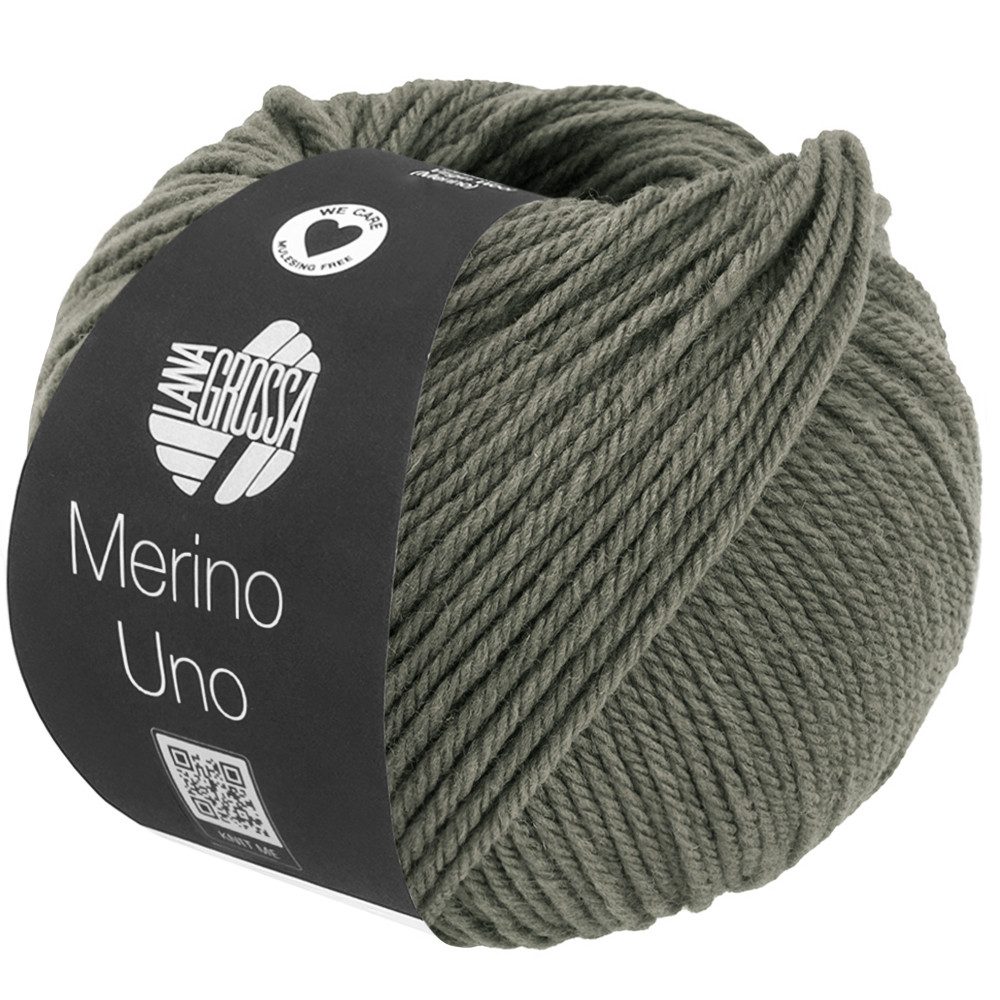 LANA GROSSA Merino Uno Häkelwolle, 125 m