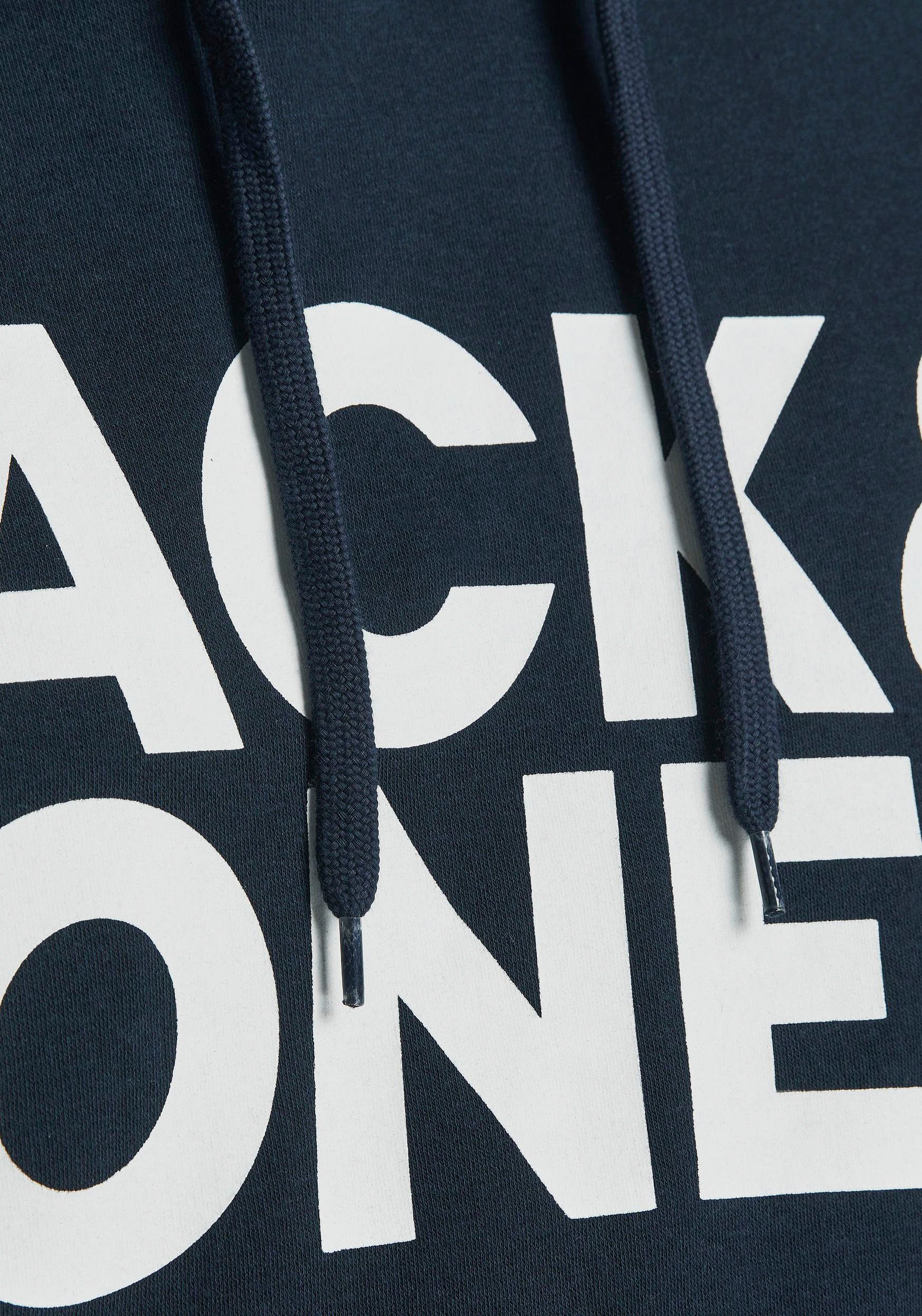Jones HOOD Jack CORP SWEAT & navy Kapuzensweatshirt Bis PlusSize Größe 6XL LOGO