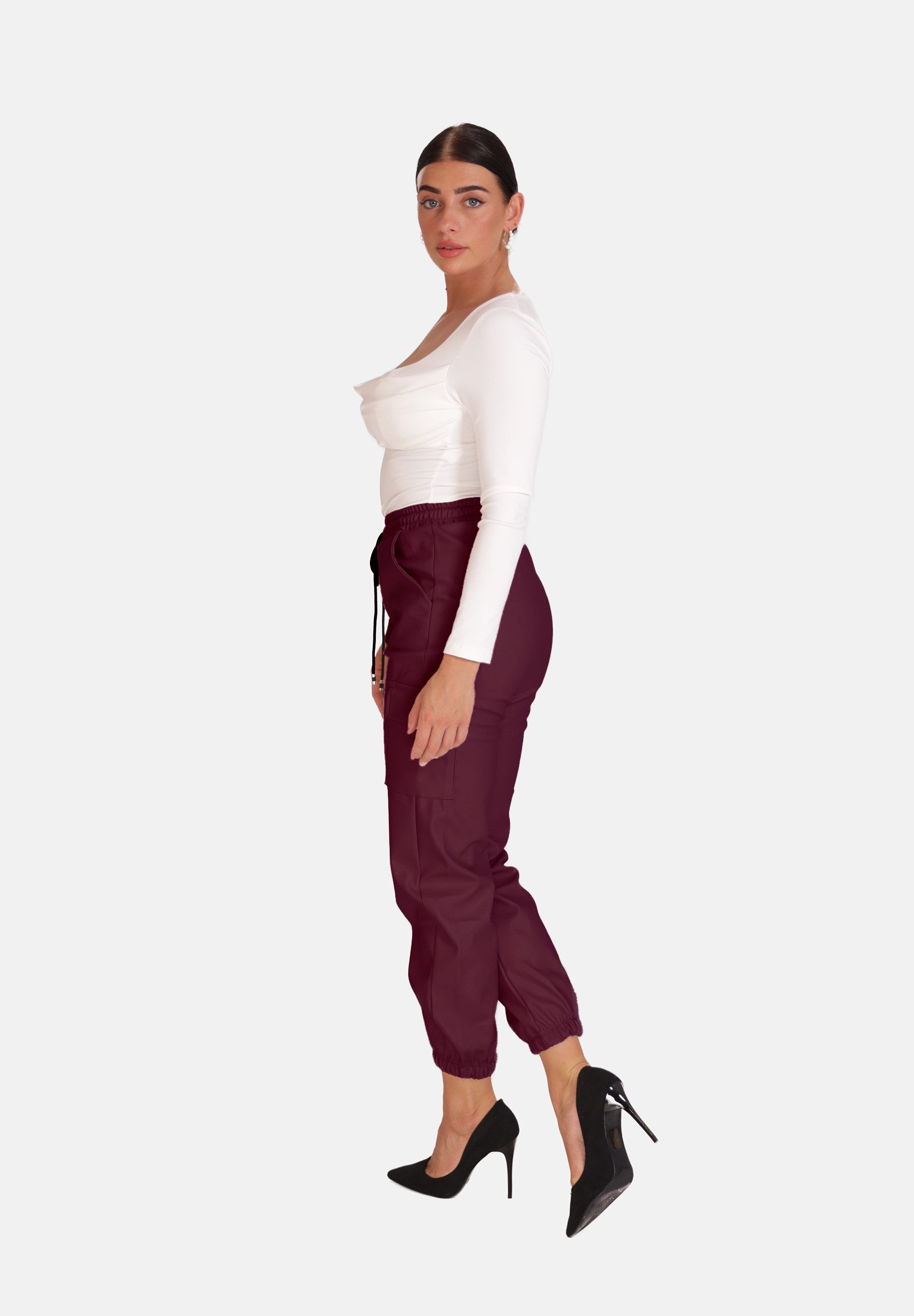 Elara Stoffhose Damen Hose