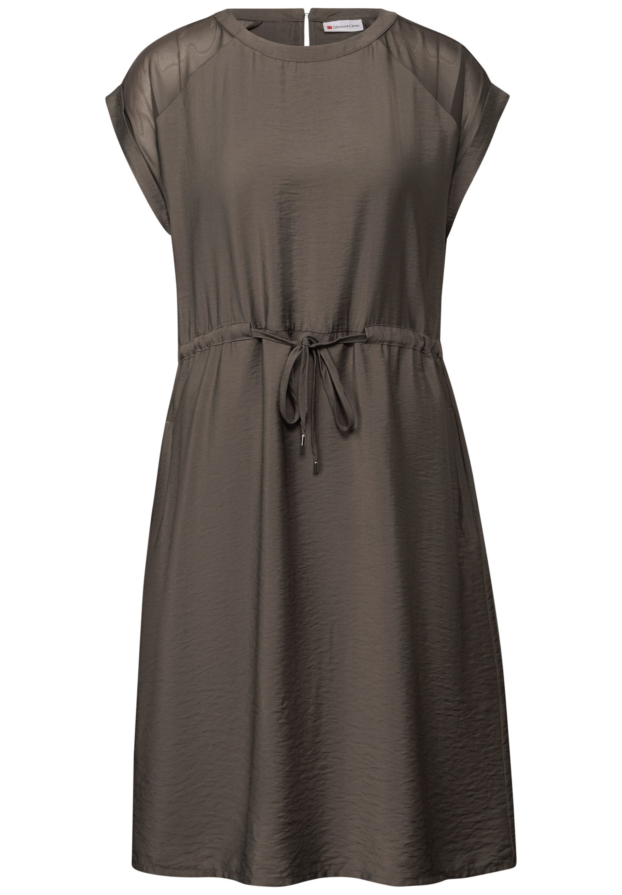 STREET ONE Sommerkleid, in Unifarbe günstig online kaufen