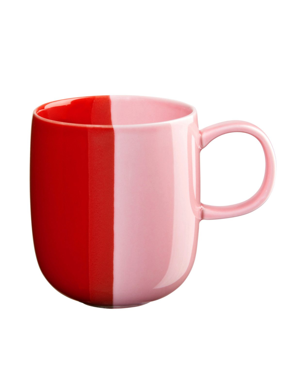 ASA SELECTION Becher joy Henkelbecher strawberry smoothie 0,4l, Porzellan