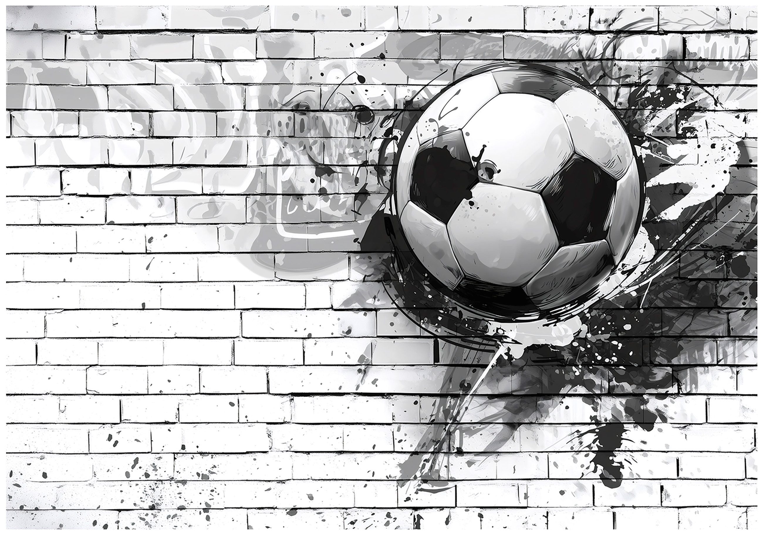 Wallarena Fototapete Kinderzimmer Fußball Jungen Sport Kinder Vlies Tapete günstig online kaufen