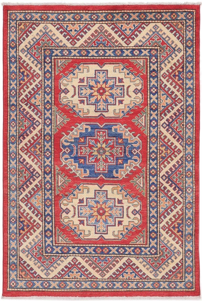 Orientteppich Kazak 101x151 Handgeknüpfter Orientteppich, Nain Trading, rechteckig, Höhe: 5 mm
