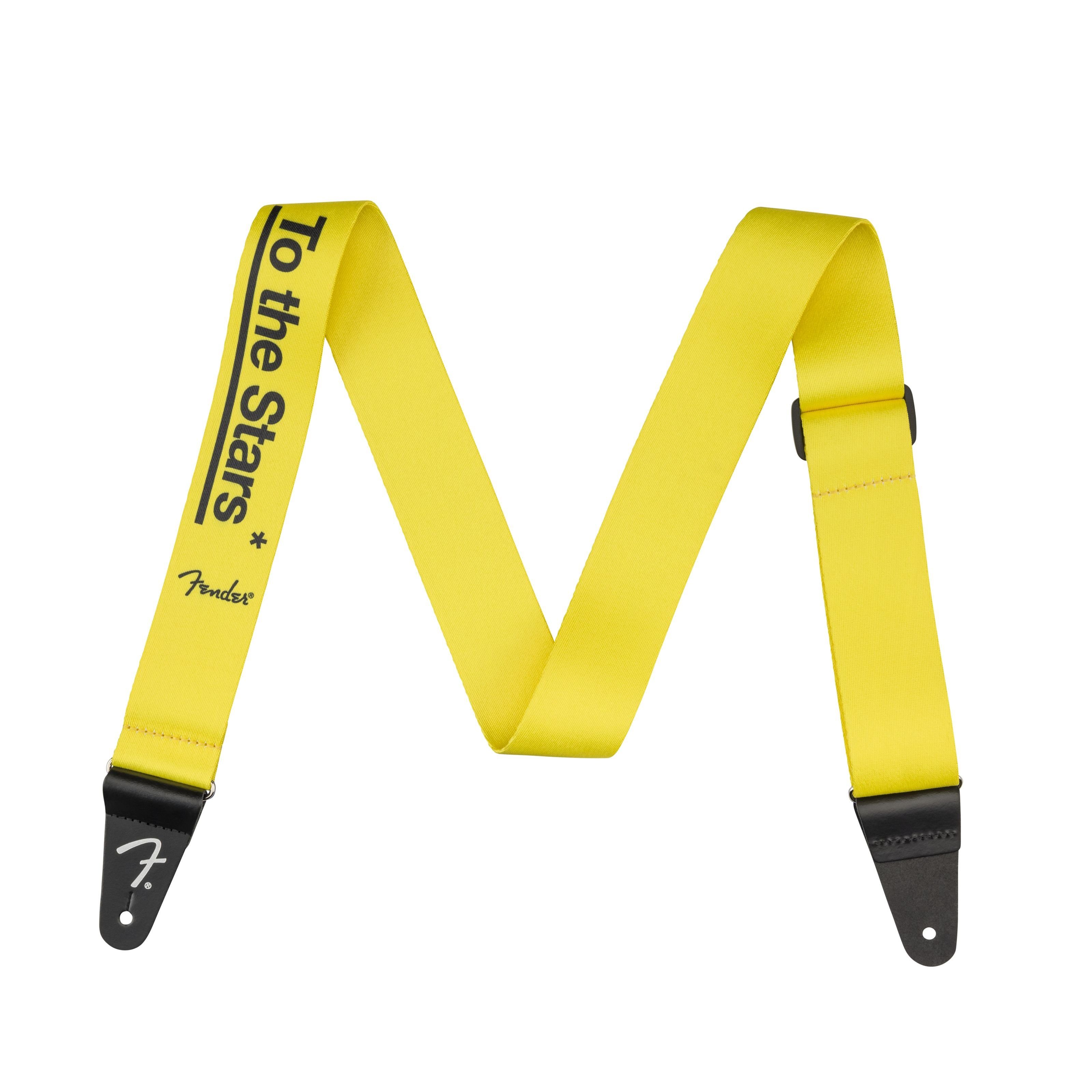 Fender Gitarrengurt, Tom DeLonge To The Stars Strap Graffiti Yellow - Gitarrengurt