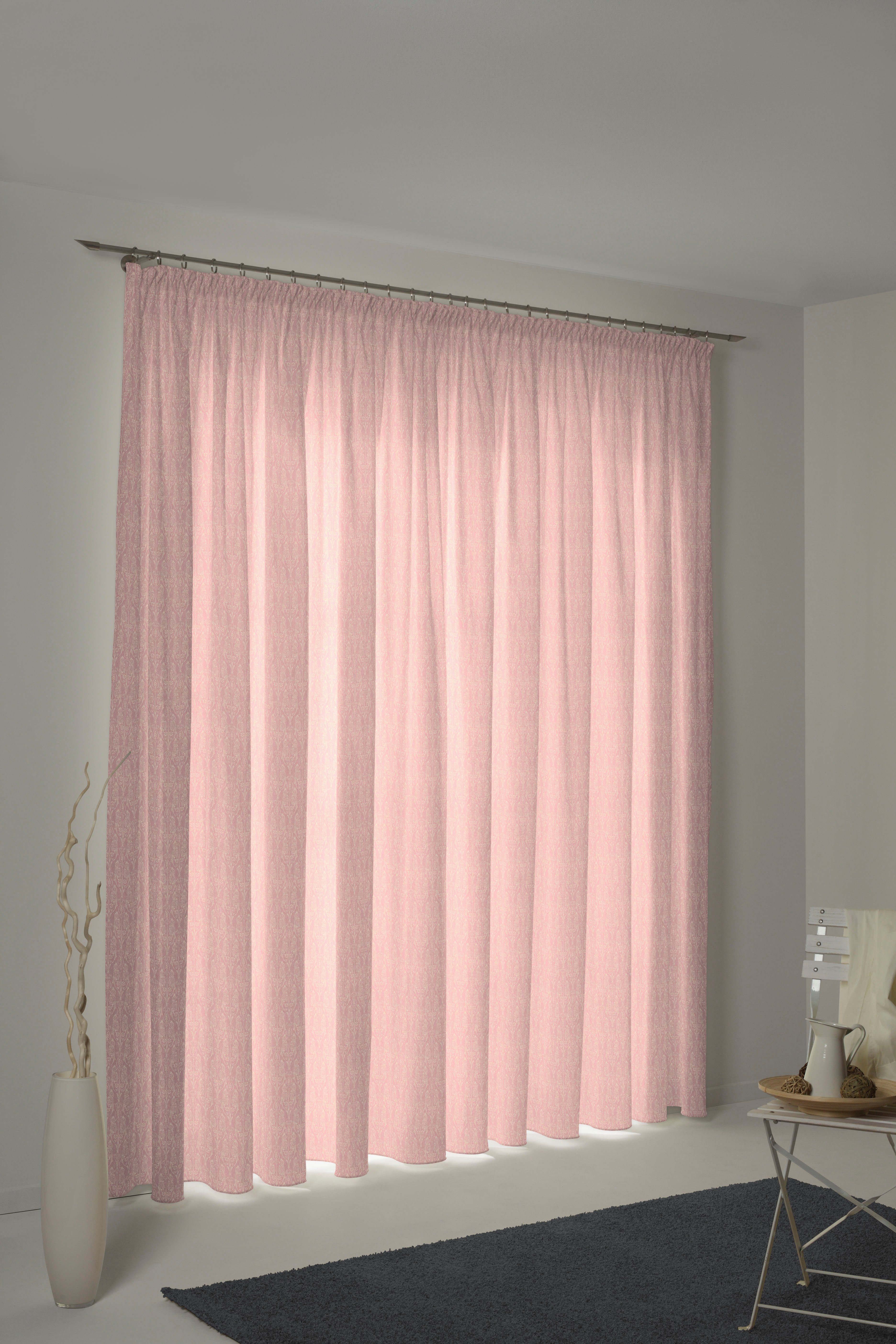 Adam Vorhang Little Parrot (1 St), Kräuselband, blickdicht, Jacquard, aus 100% Bio-Baumwolle