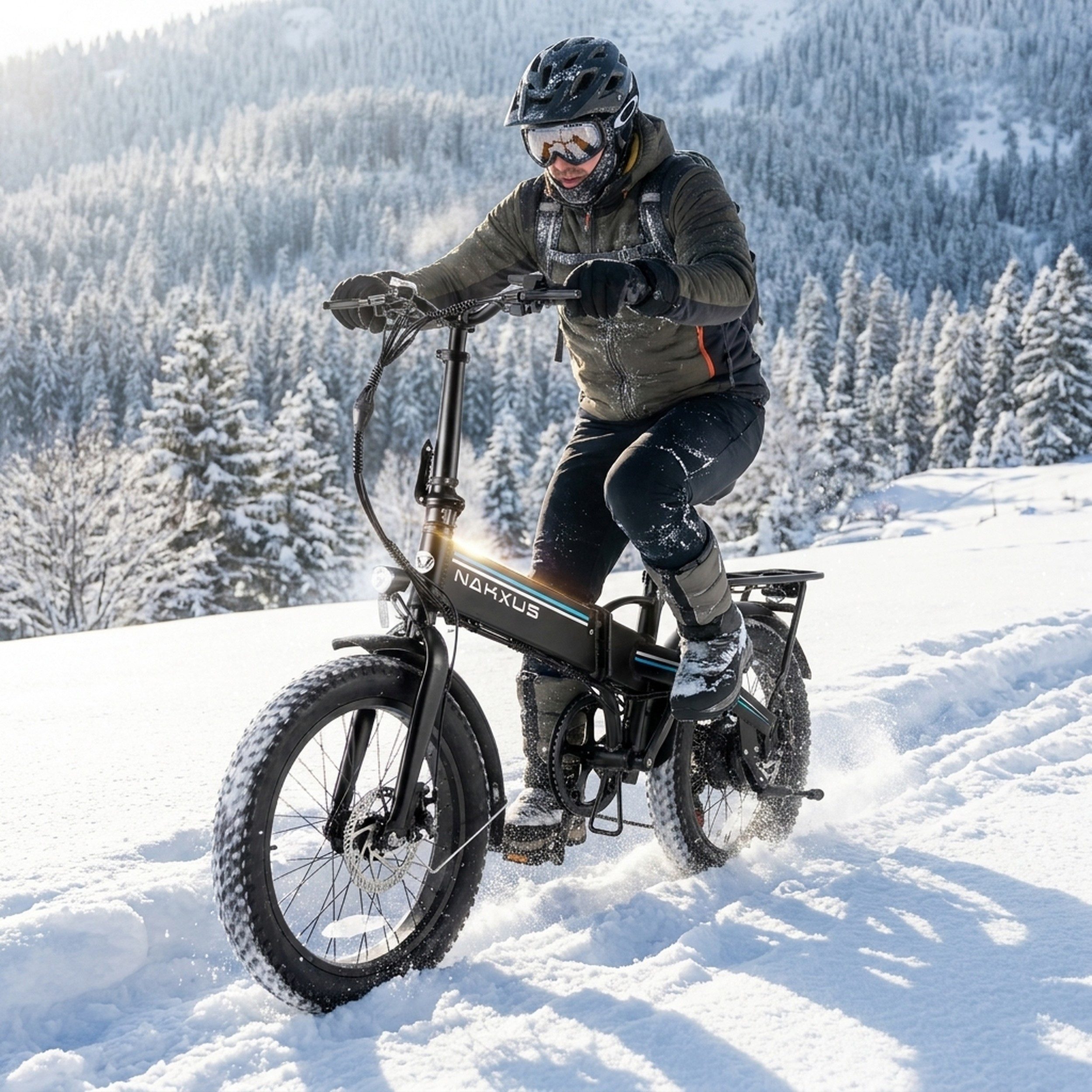 Vankel E-Bike Klapprad F063 Klappbares E-Fahrrad Damen u. Herren 556WH Pedelec, 48V 80 km, 7 Gang, Kettenschaltung, Heckmotor, 556 Wh, (Beleuchtungsset mit Batterieladegerät, Batterieschlüssel, Werkzeug), Faltbares Elektrofahrrad mit Shimano 7-Gang & 80km Reichweite, IP54