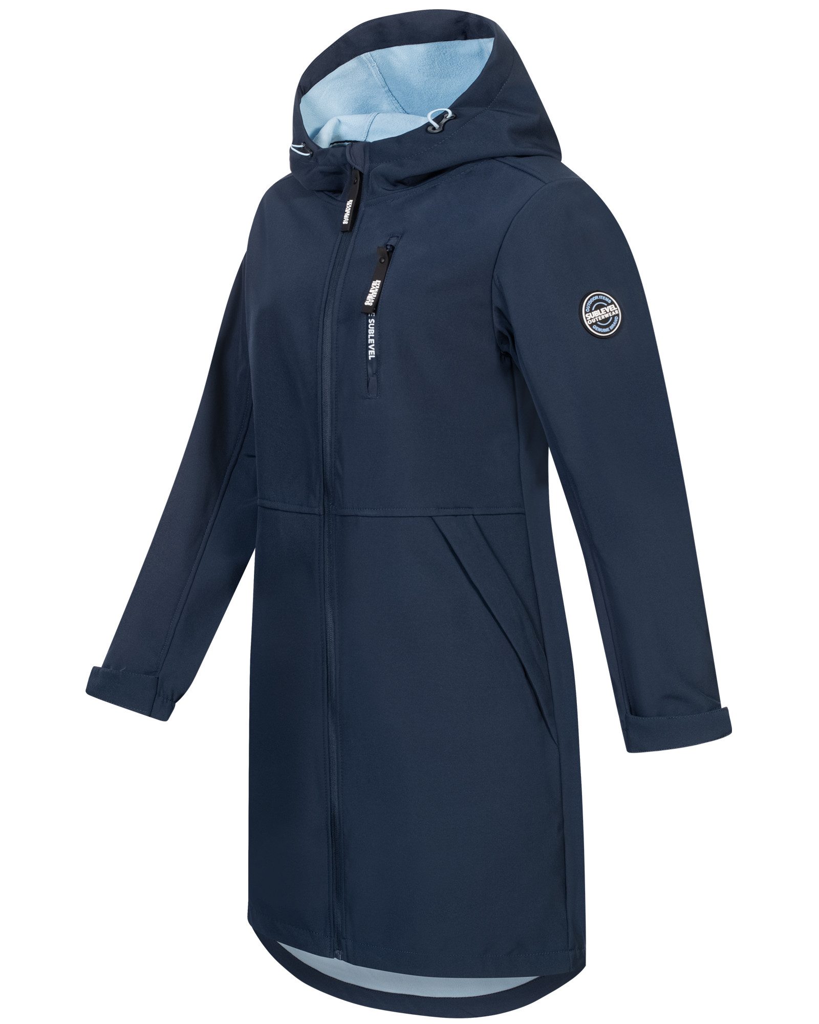 SUBLEVEL Softshelljacke Damen Herbst Winter Jacke Regen Mantel Übergangs So günstig online kaufen