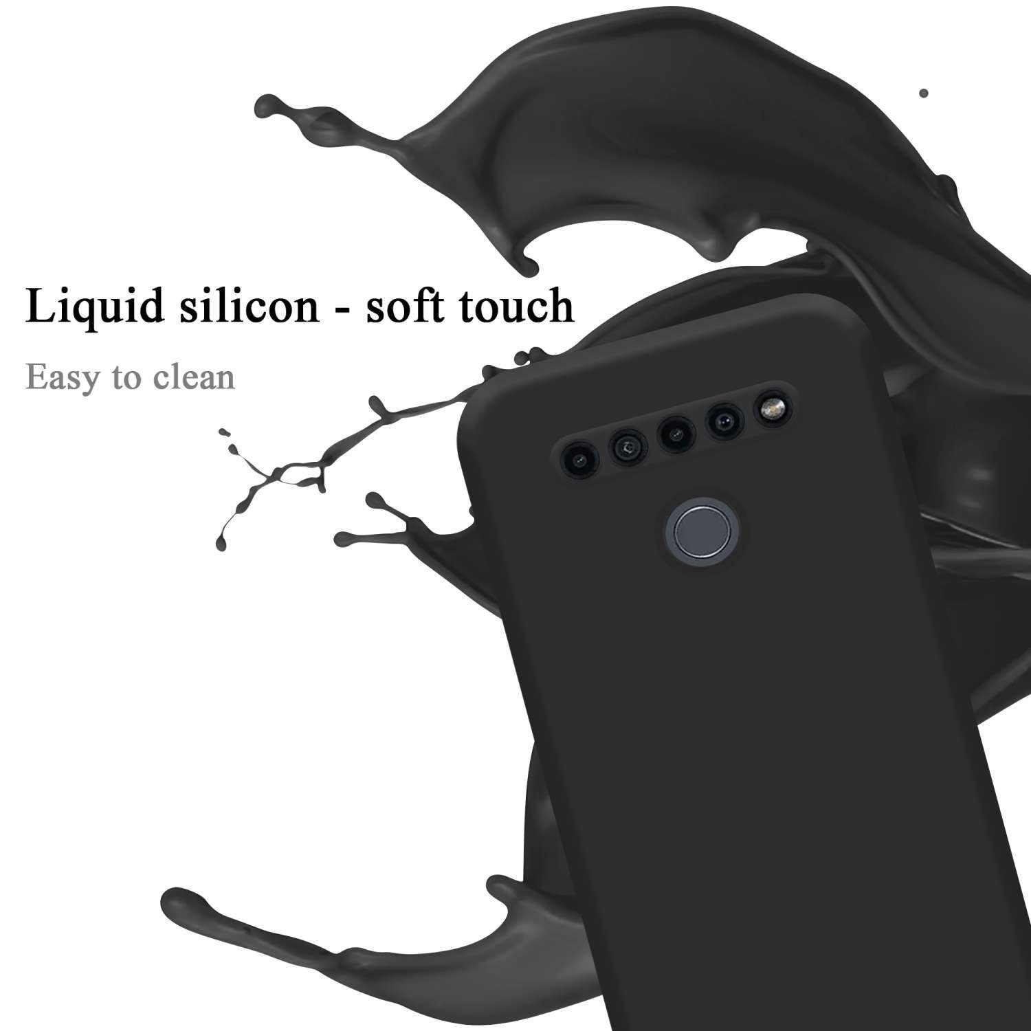 Cadorabo Handyhülle für LG K41S Hülle LG K41S, Flexible Hülle TPU Silikon Schutzhülle Back Cover Case