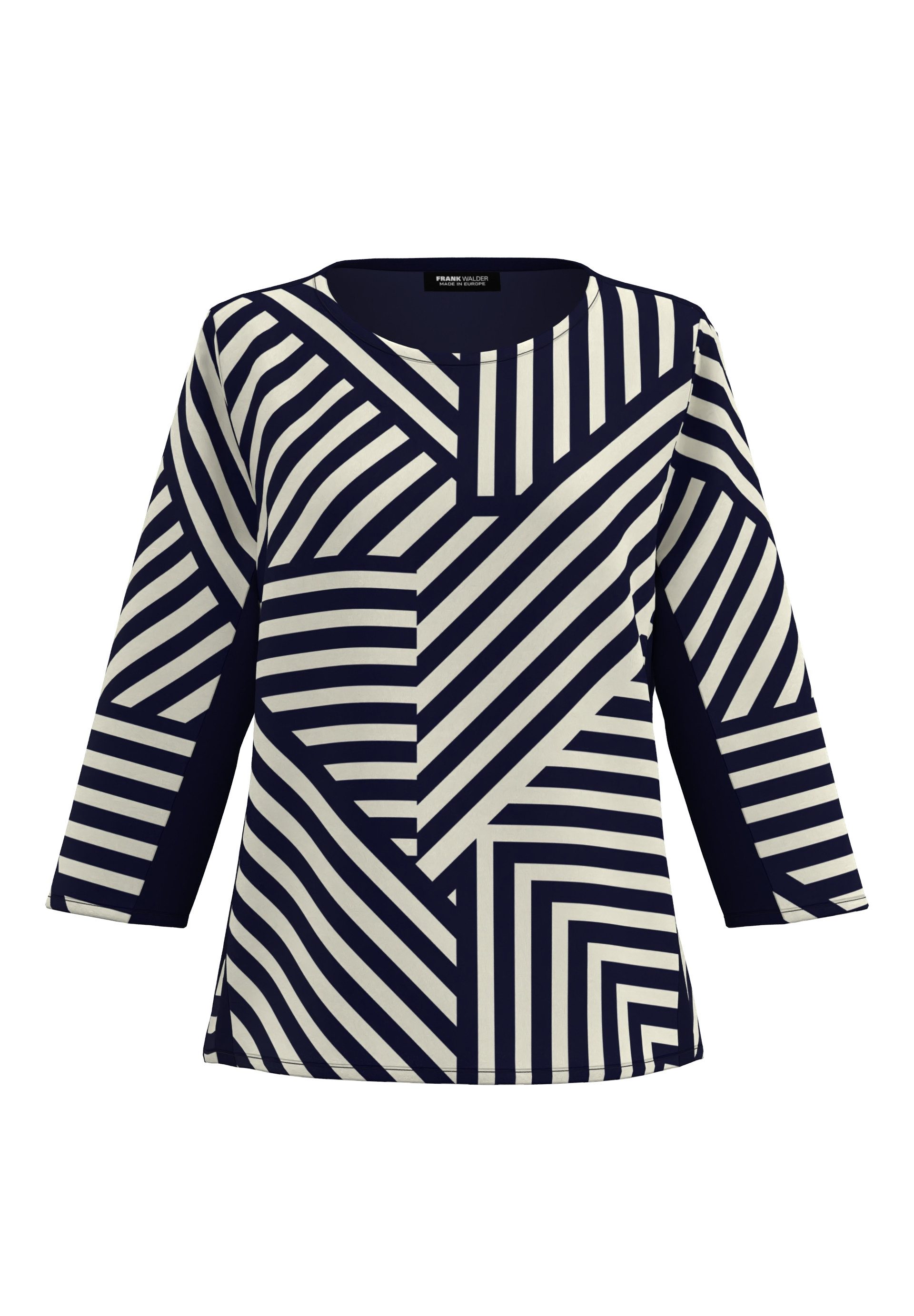 FRANK WALDER Blusenshirt im aparten Streifendessin günstig online kaufen