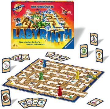 Ravensburger Spiel, Familienspiel Das verrückte Labyrinth, FSC® - schützt Wald - weltweit; Made in Europe