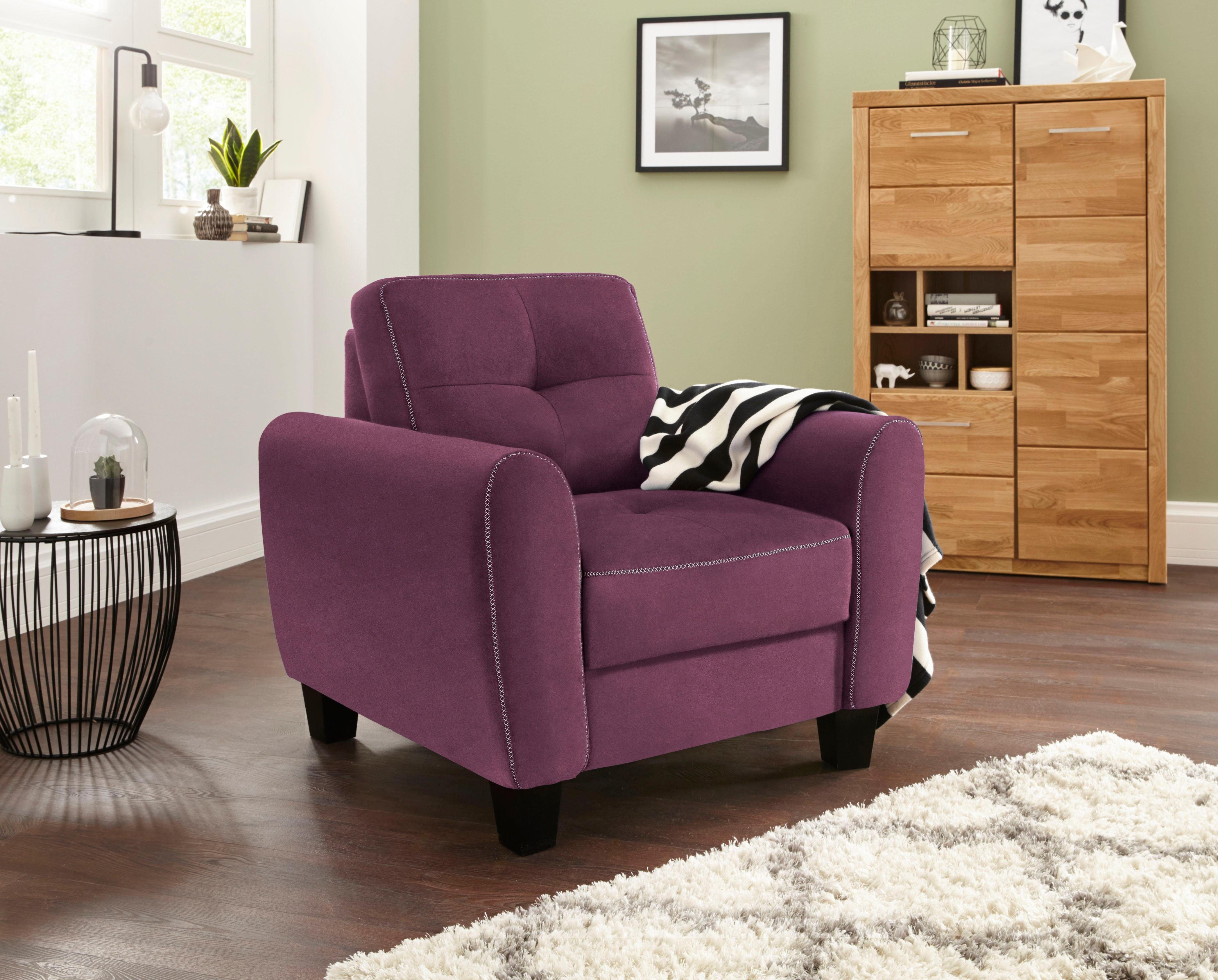 sit&more Sessel Varese, inklusive Federkern günstig online kaufen