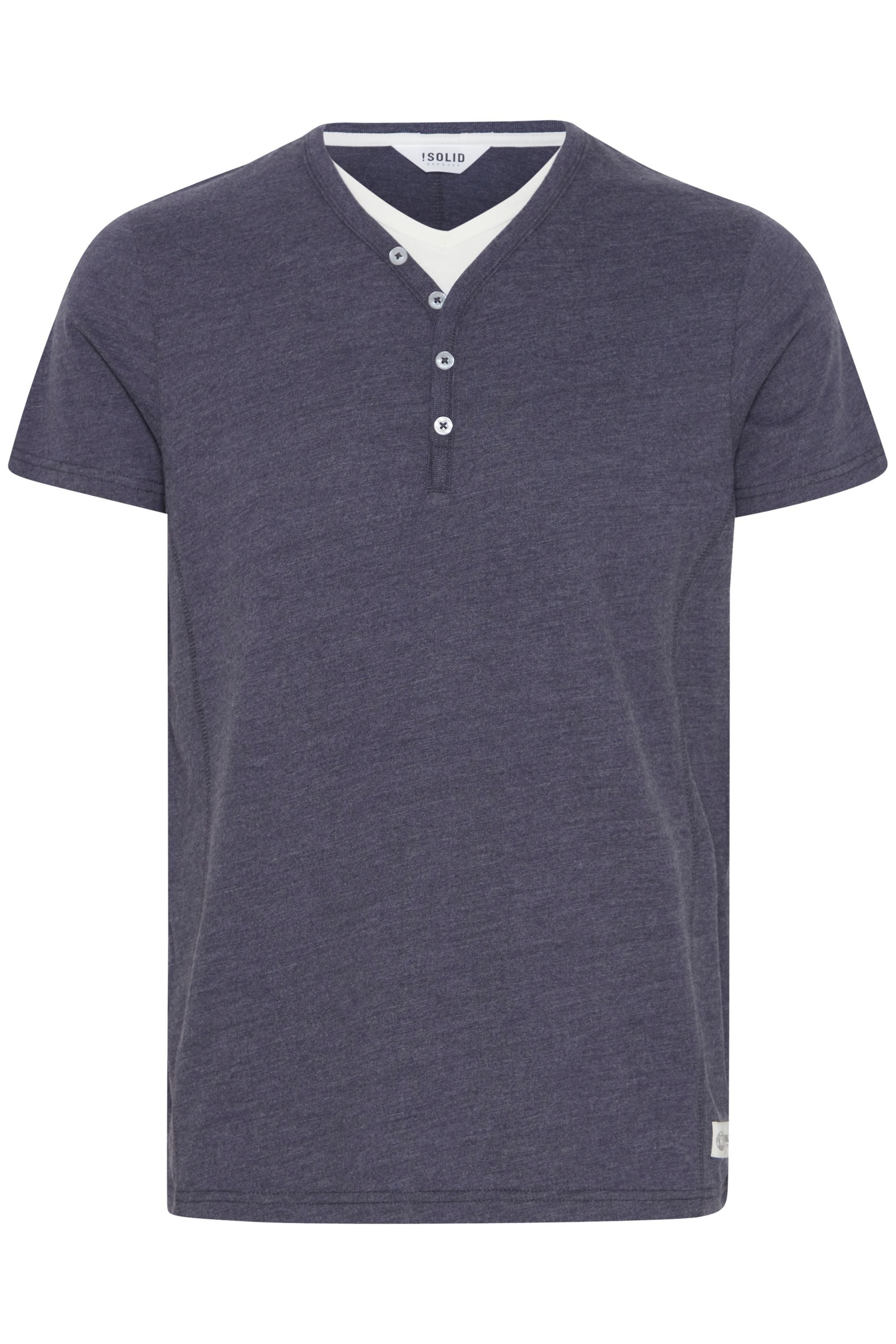 !Solid Layershirt SDDorian Kurzarmshirt im 2-in-1 Look