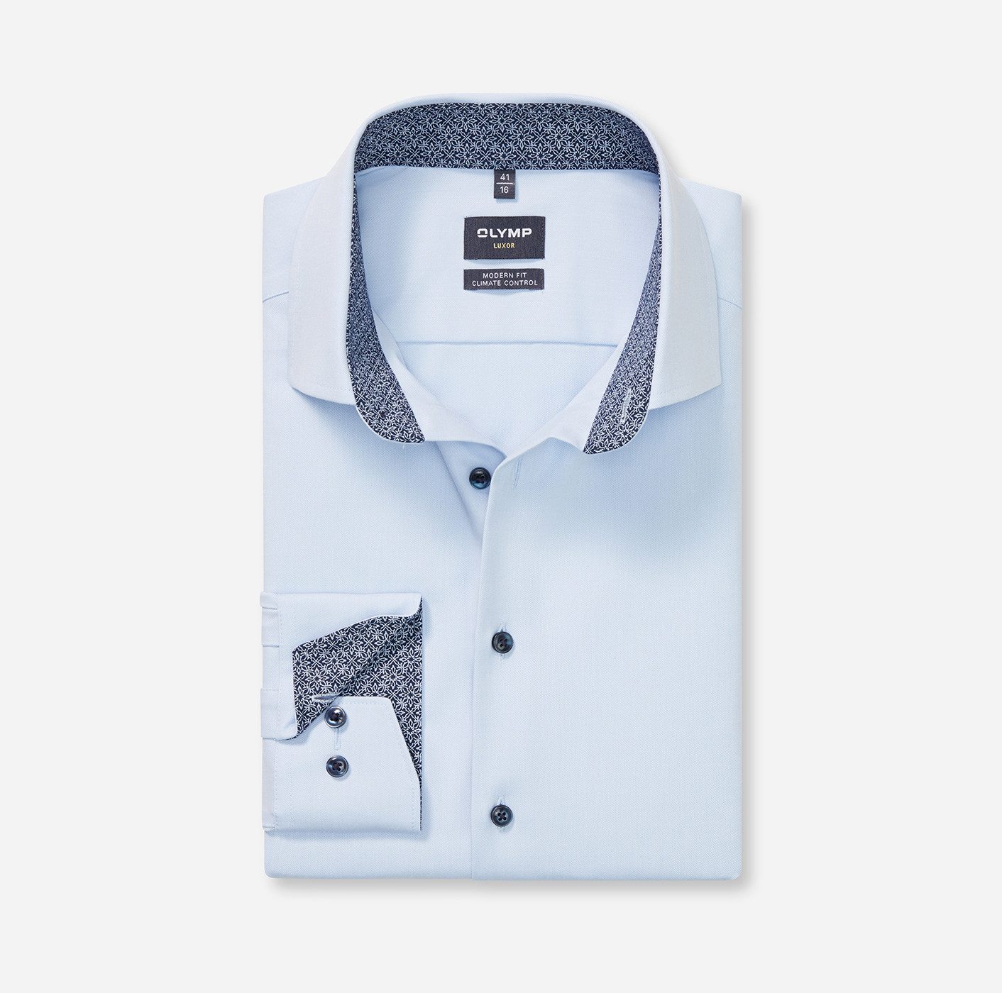 OLYMP Langarmhemd Luxor 24/Seven Climate Control, modern fit, Businesshemd, günstig online kaufen