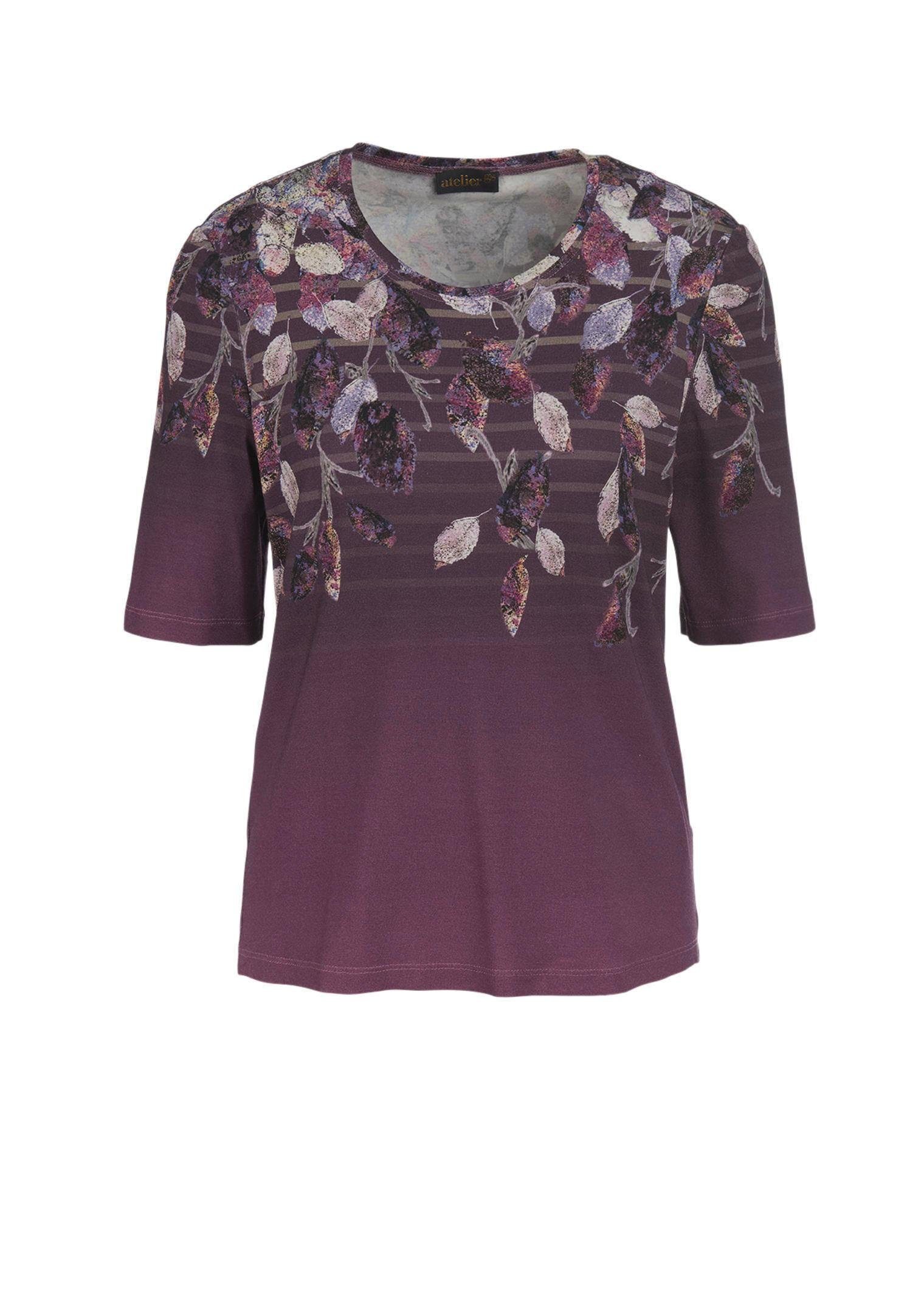 GOLDNER Print-Shirt Druckshirt in kraftvollen Farben