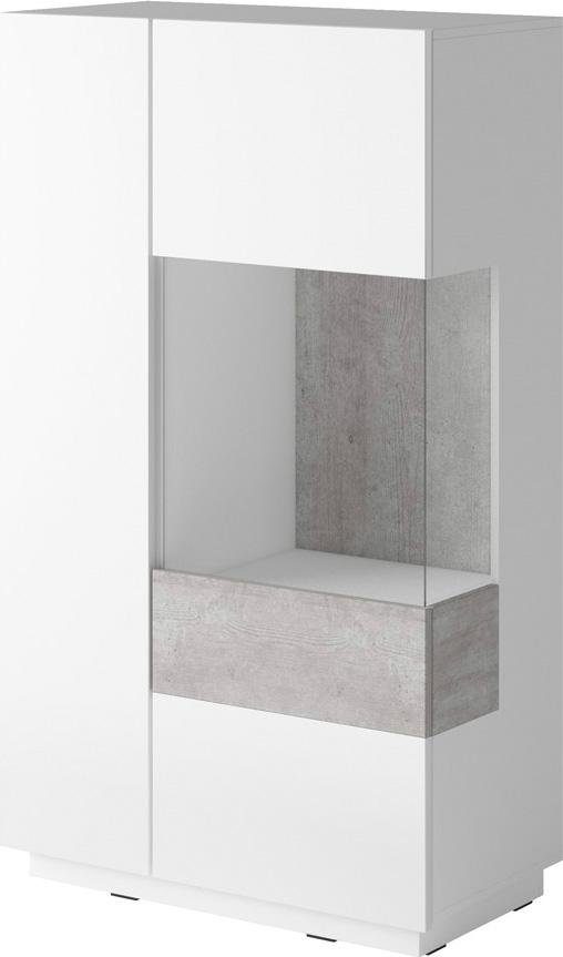 INOSIGN Vitrine SILKE Höhe 138,5 cm günstig online kaufen