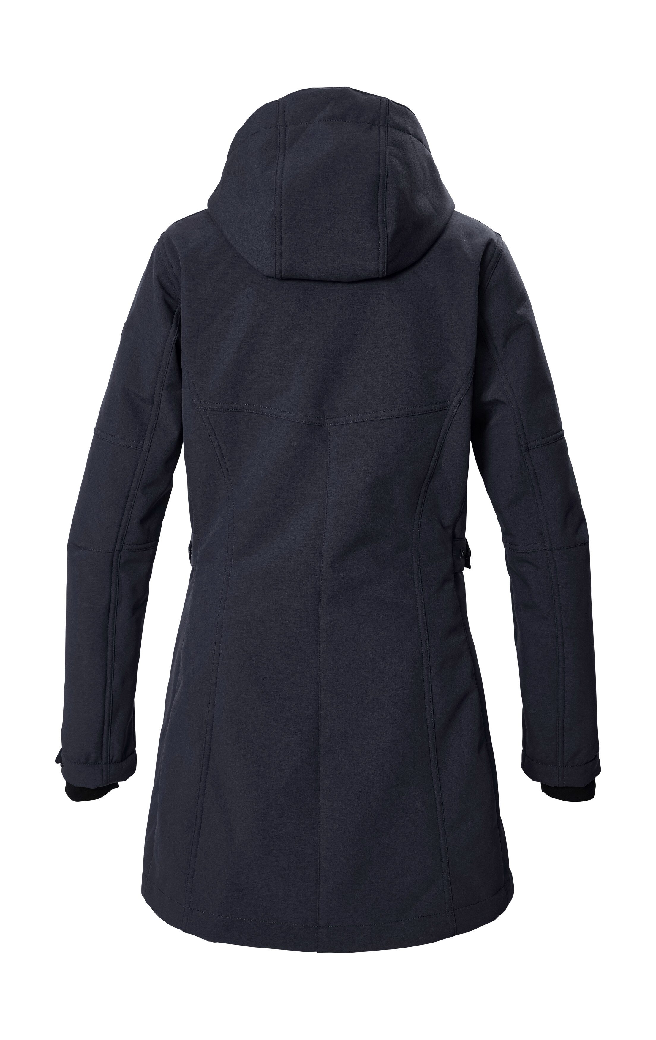 G.I.G.A. DX by killtec Softshellparka GW 61 WMN SFTSHLL PRK Winddichter, wasserabweisender Damen Softshell Parka mit Teddyfleece – Bild 2 von 2