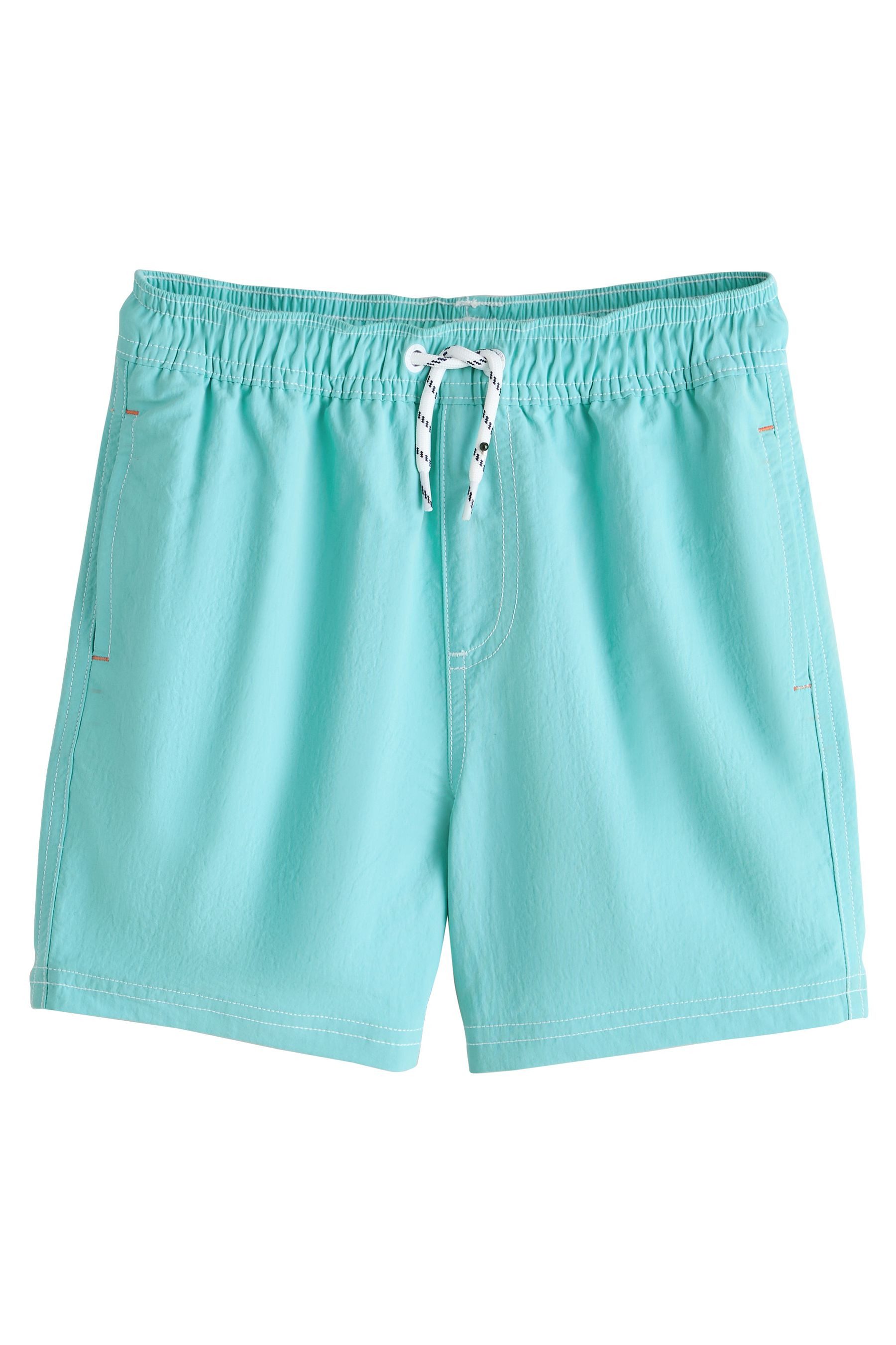 Badeshorts Badeshorts mit Kontrastnaht