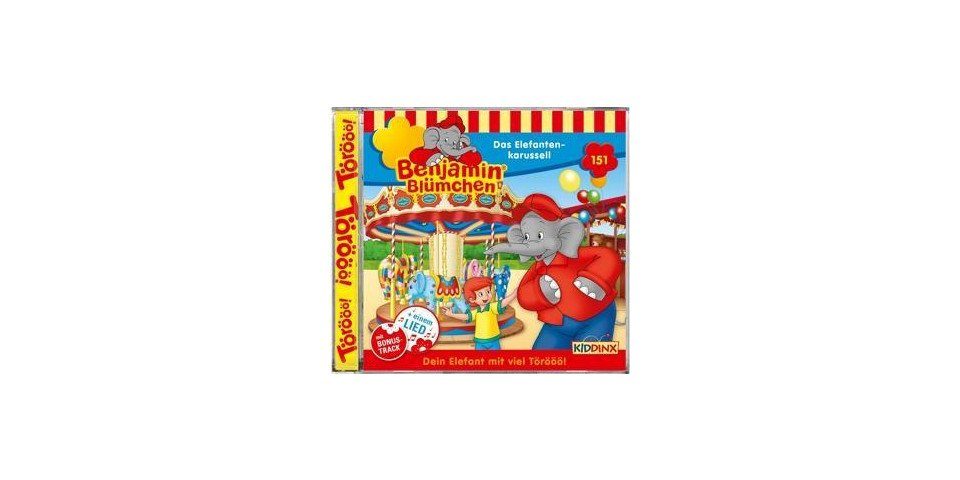 Hörspiel-CD Benjamin Blümchen 151 - Das Elefantenkarussell