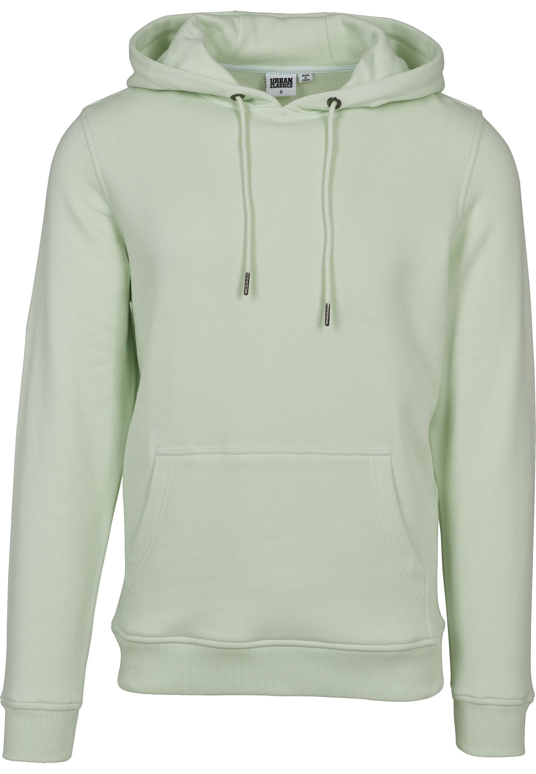 URBAN CLASSICS Rundhalspullover Urban Classics Herren Basic Sweat Hoody (1-tlg)
