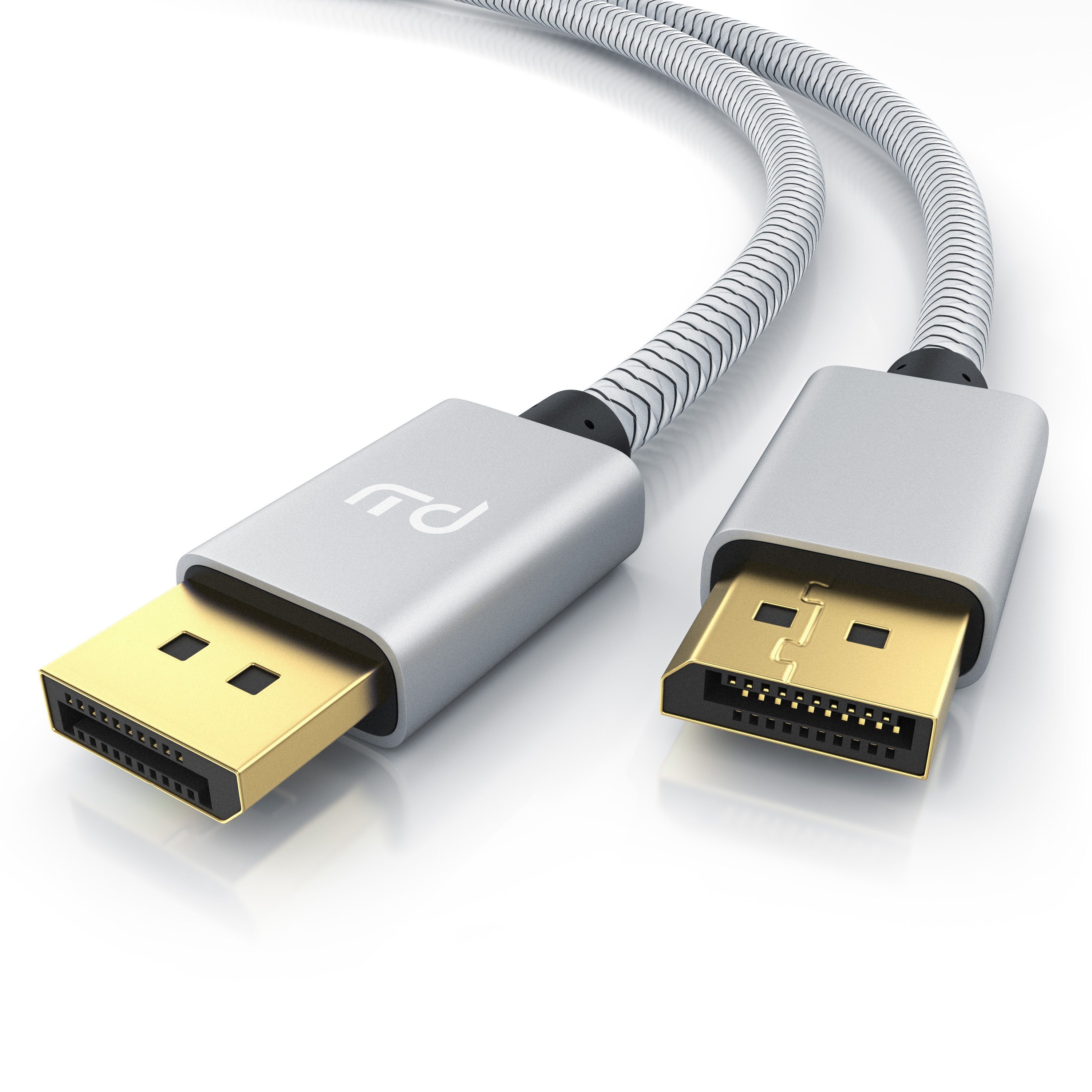 Primewire 8K Premium DP 1.4 Kabel, 8K 7680x4320 @ 60Hz, 4k @ 120Hz mit DSC - 1m Audio- & Video-Kabel, DisplayPort, DP 1.4 (100 cm), für Gaming-Monitor und PC, flüssige, gestochen scharfe Bildwiedergabe