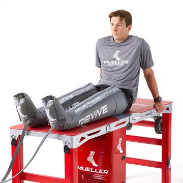 Mueller Sports Medicine Massagegerät Revive M2 Gear Pack Full Leg, 4 überlappende Druckkammern