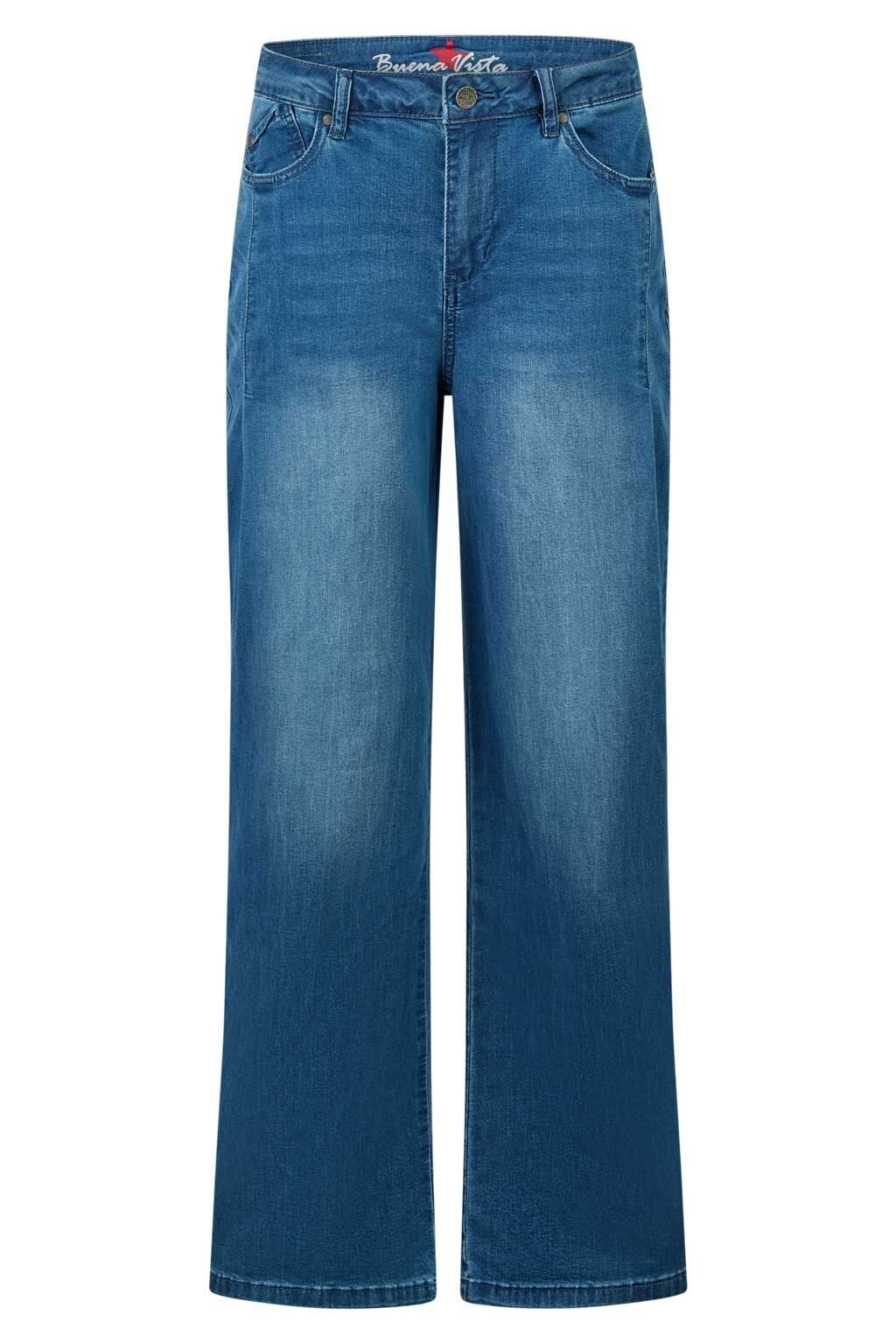 Weite Jeans Wide Leg Pleat air denim - Schlagjeans - weite Damen Jeans