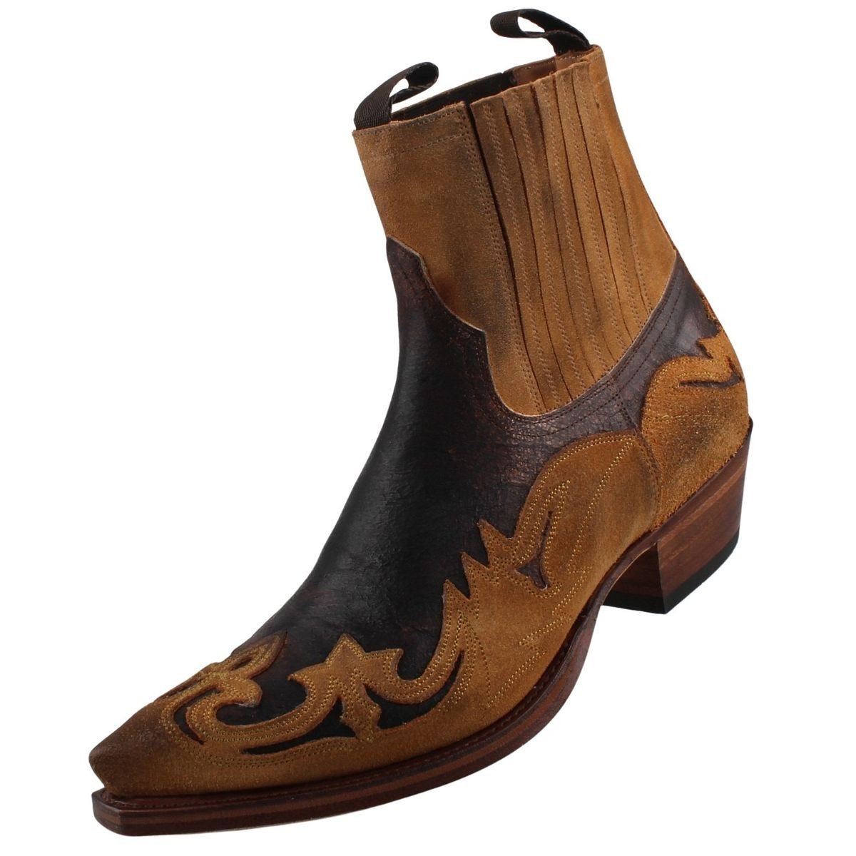 Sendra Boots 4660-Serraje Camello-Barbados Quercia-NOS Stiefelette