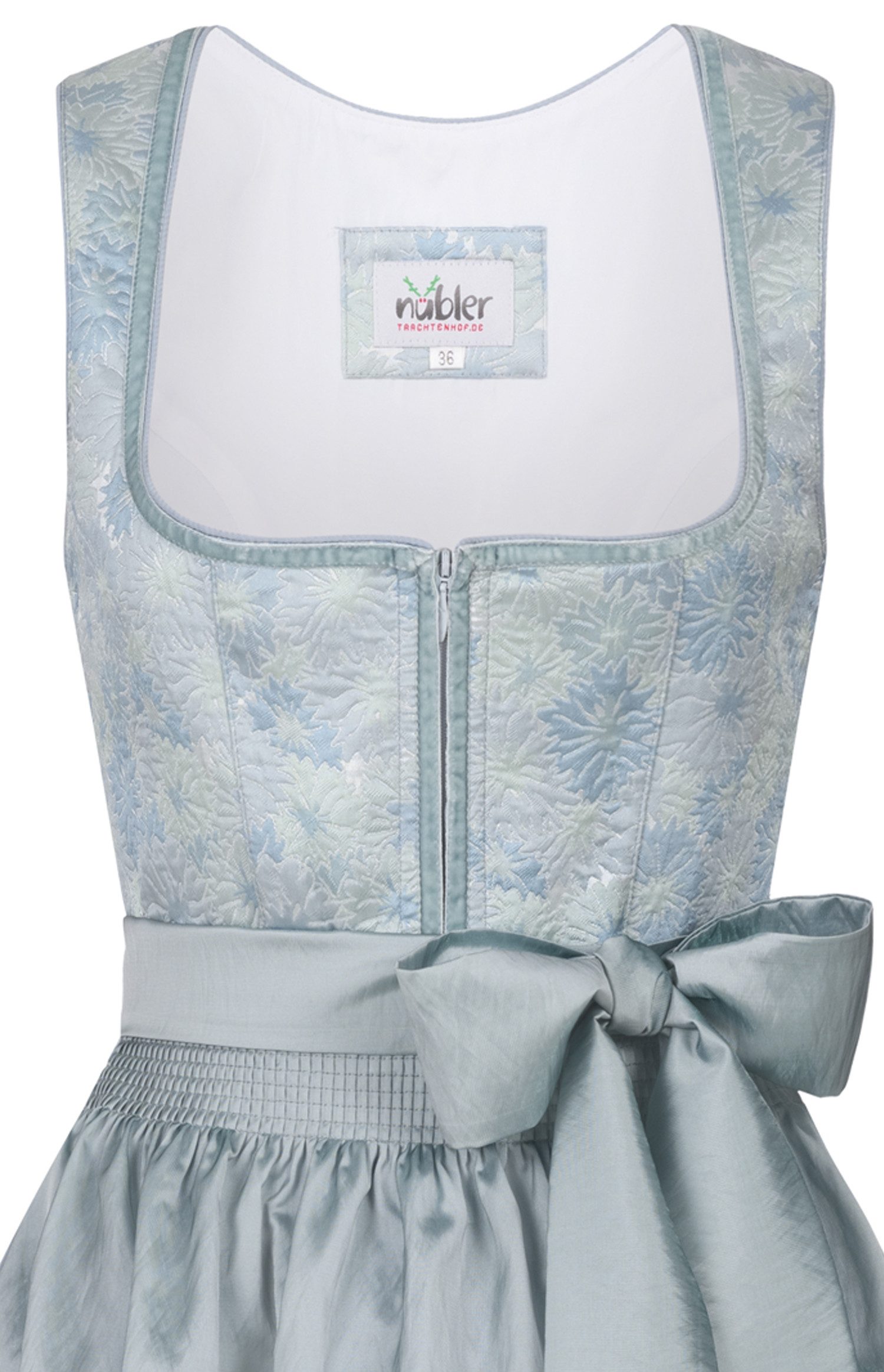 Nübler Dirndl Minidirndl Fabrizia in Mint vin Nübler