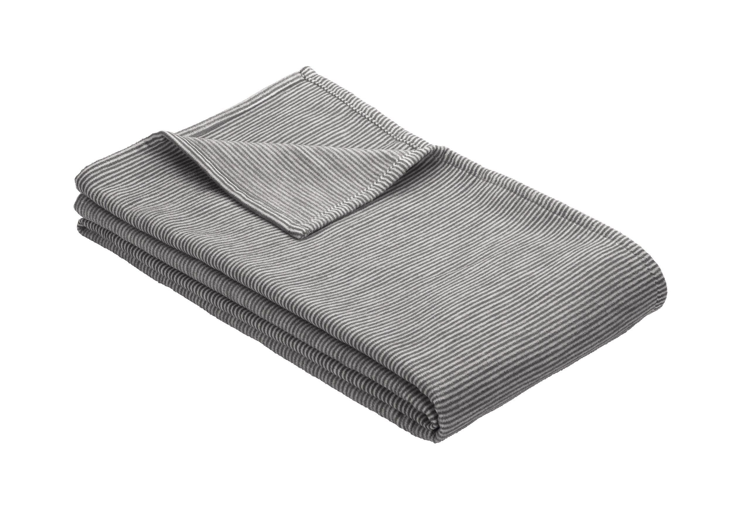 Wohndecke IBENA Wohndecke JACQUARD TURIN BL günstig online kaufen