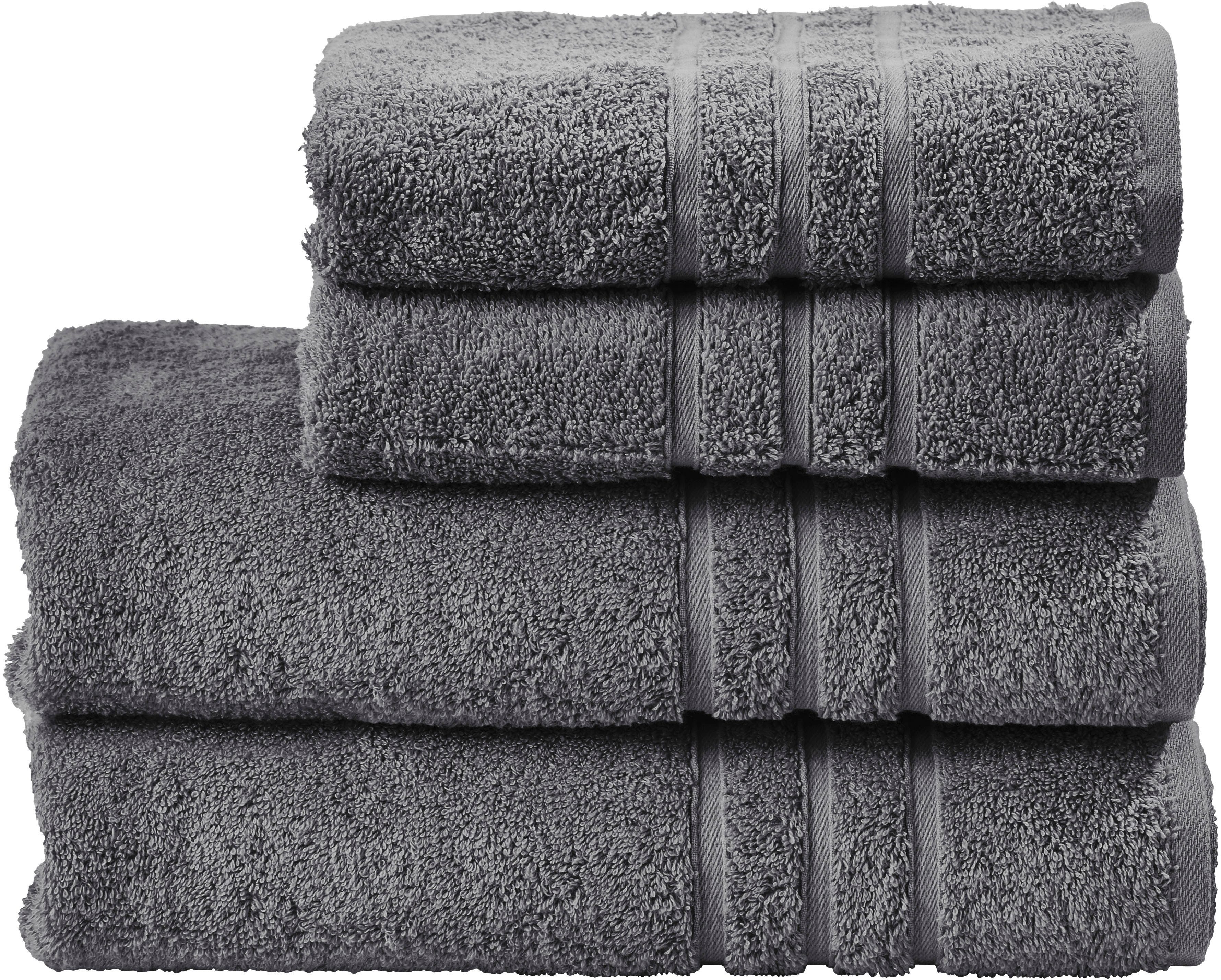 done.® Handtuch Set Daily Uni, Walkfrottier günstig online kaufen