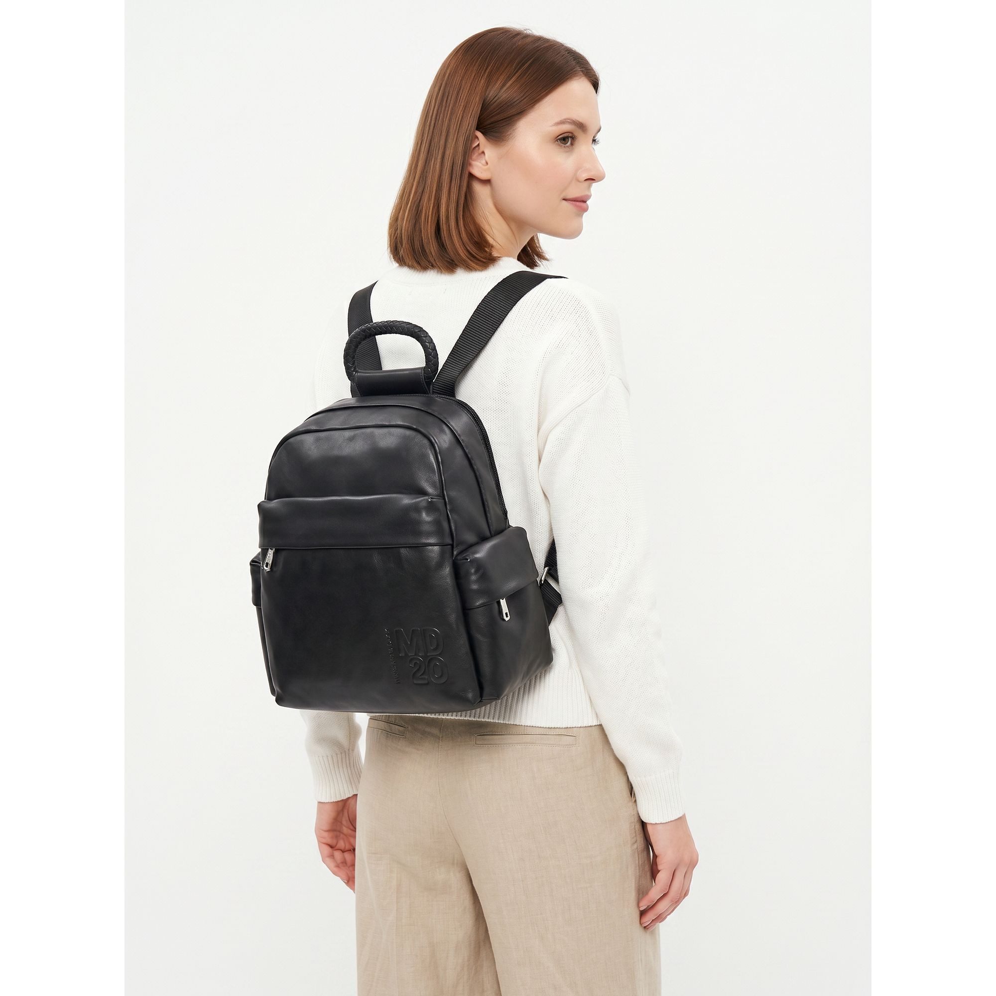 Mandarina Duck Cityrucksack MD20, Lederfaserstoff