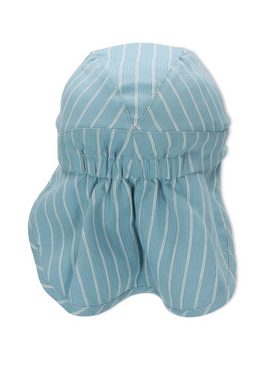 Sterntaler® Beanie Schirmmütze Nacken (1-St., Baby Hut mit UV-Sonnenschutz 50+ perfekt für den Sommer) Kindermütze mit Schirm aus UV-Popeline unifarben