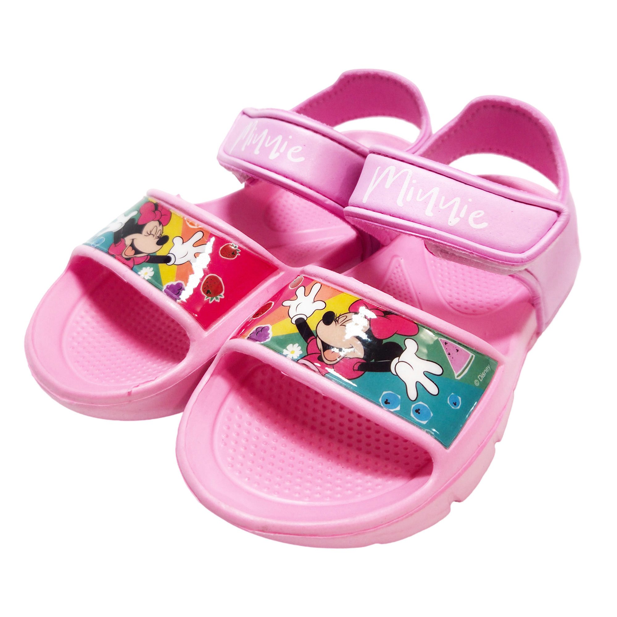 Disney Disney Minnie Maus Mädchen Sandalen Rosa Pink Badeschuhe Latschen Sandale Gr. 22 bis 33