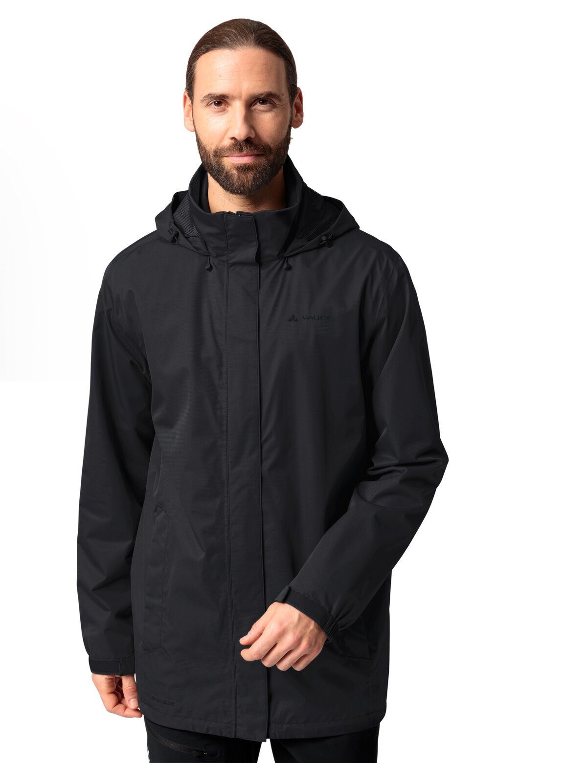 VAUDE Outdoorjacke (1-St) Klimaneutral black Escape Men's Parka kompensiert