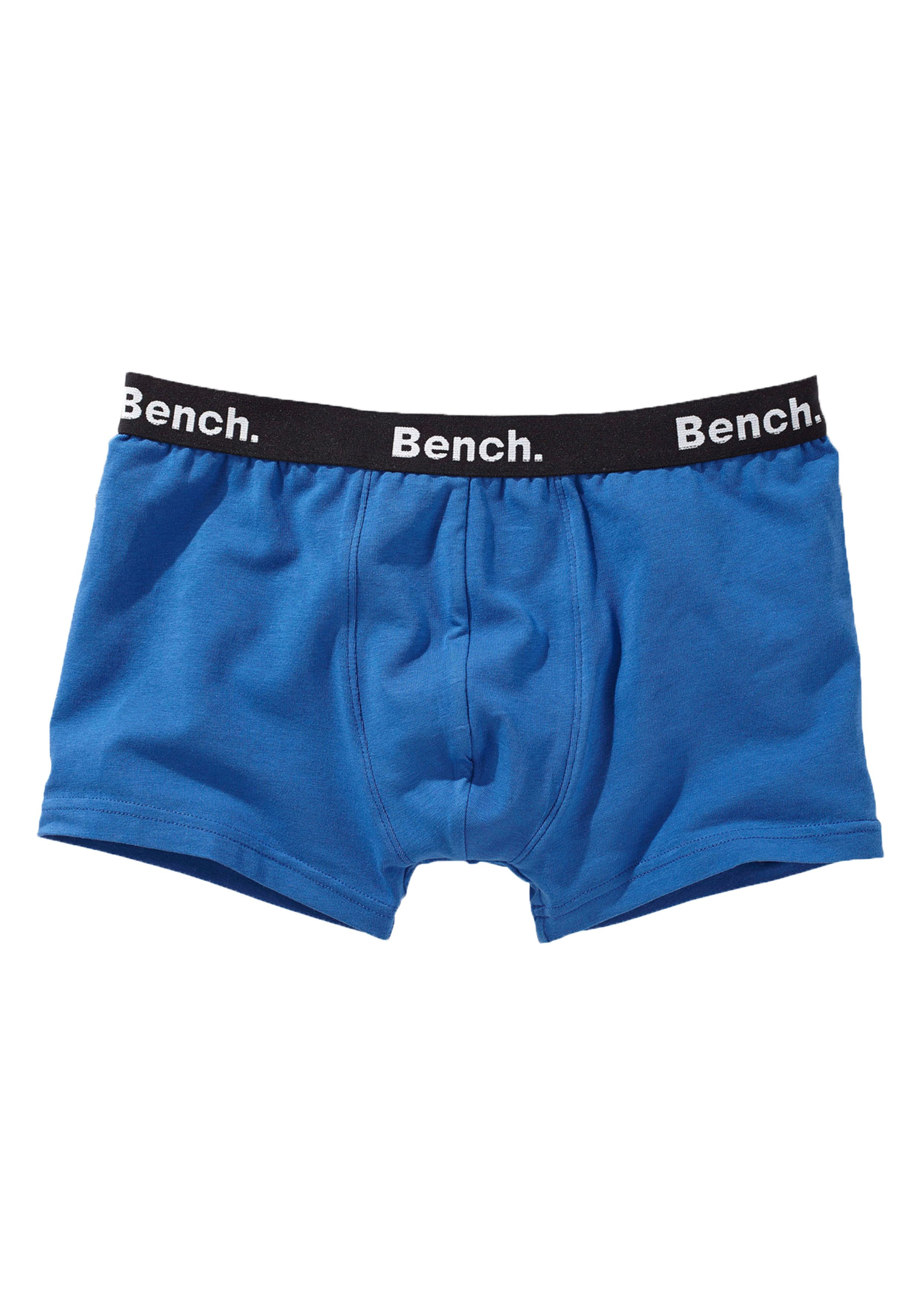 Bench. Boxer Boxershorts für Jungen (Packung, 3-St) mit Logo-Webbund
