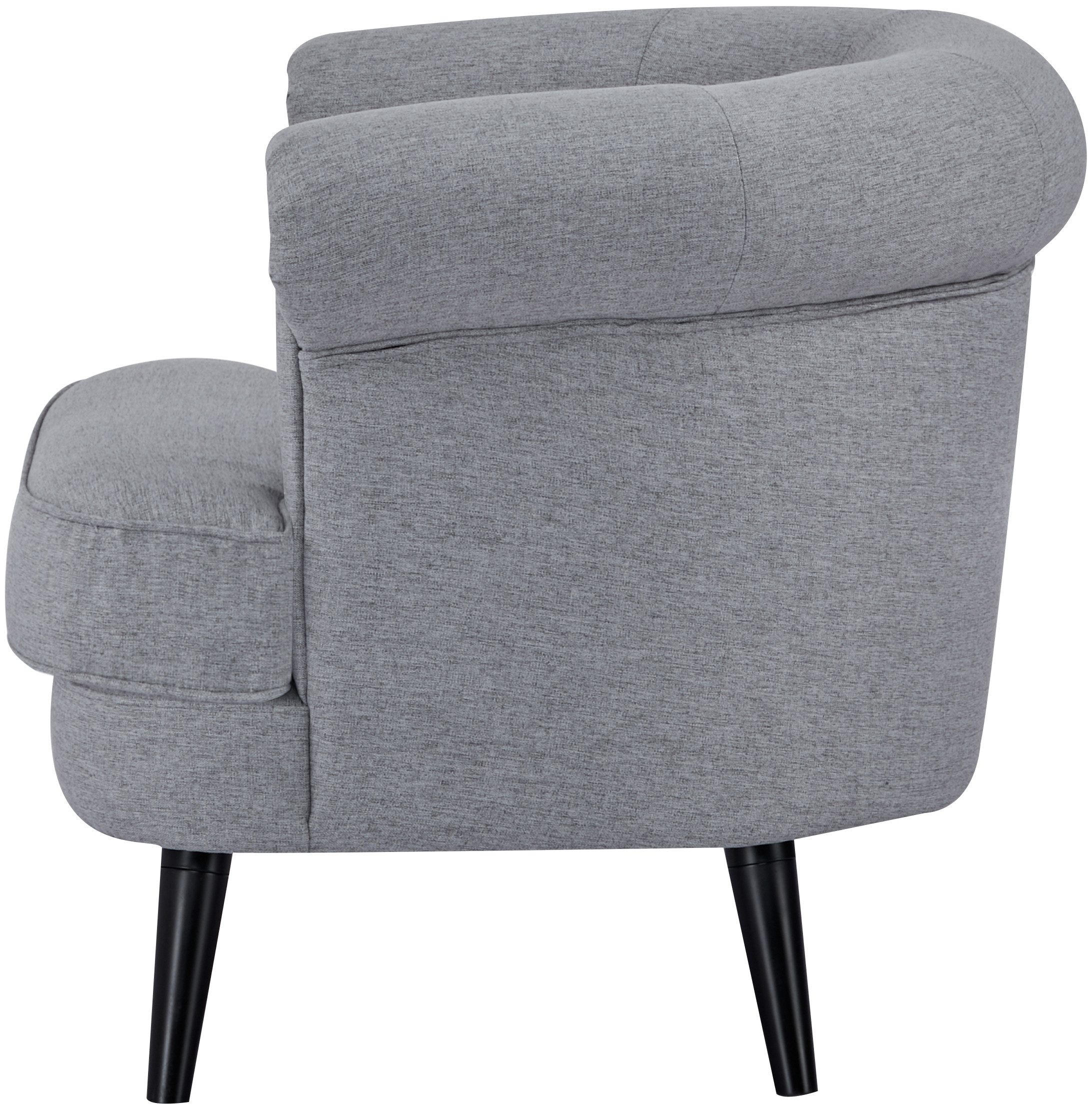 INOSIGN Sessel HUTSELL in Cord und Webstoff, TV-Sessel oder Relax-Sessel, passt in jedes Wohnzimmer