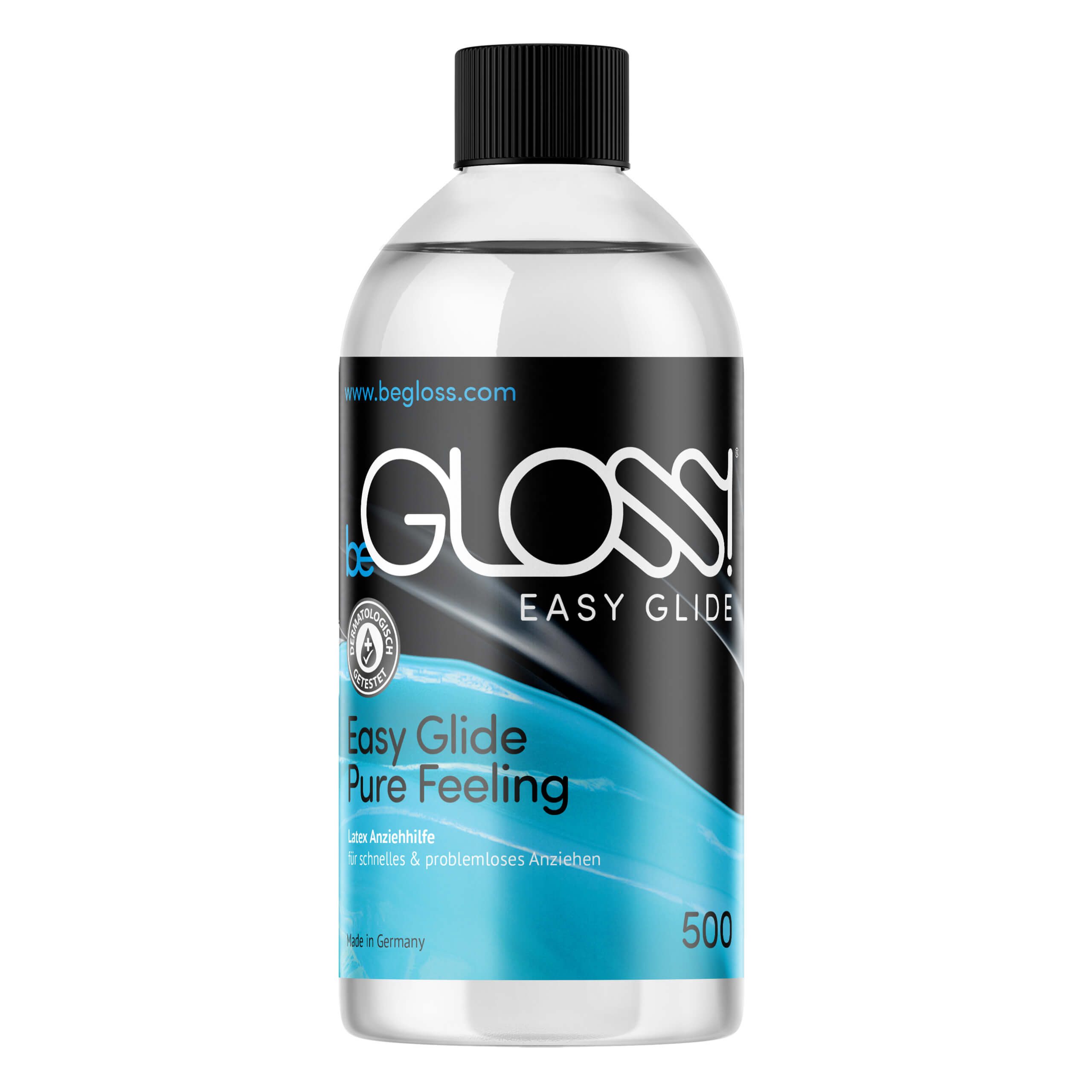 Gleitgel Latex Pflege & Anziehhilfe für Latex Kleidung Dermatologisch getestet