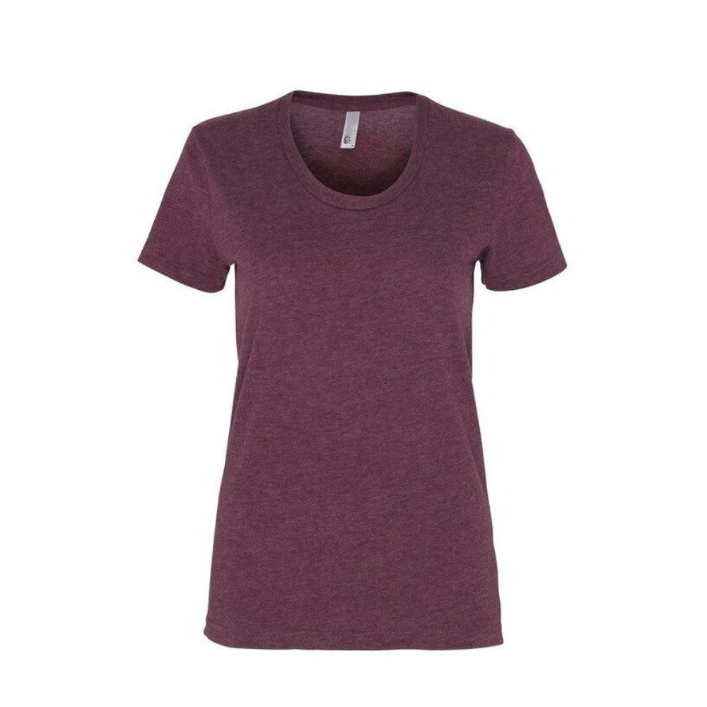 American Apparel T-Shirt Damen Small S Kurzarm Bluse Heather
