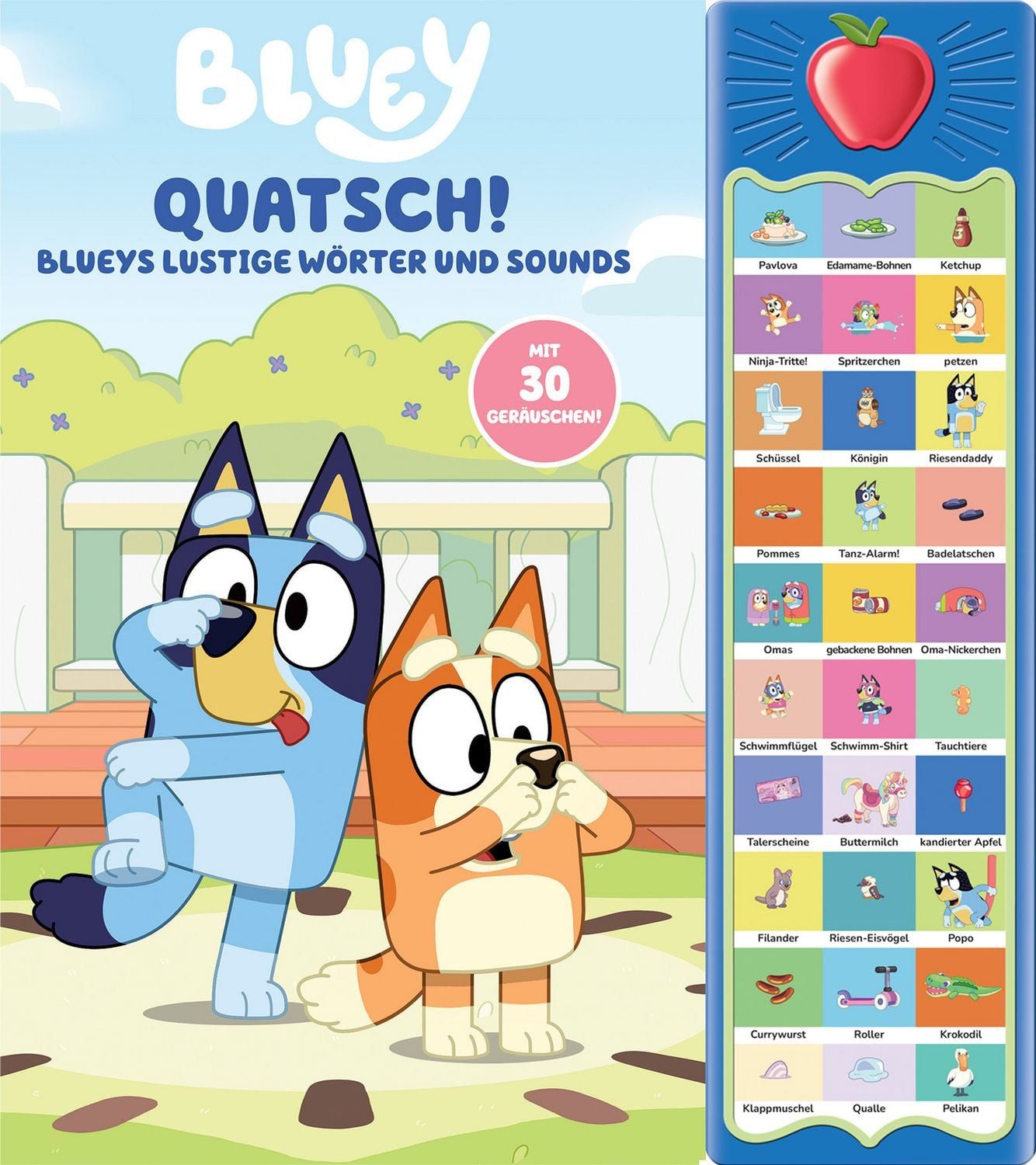 Bluey - Quatsch! Blueys lustige Wörter und Sounds - 30-Button-Soundbuc / diverse