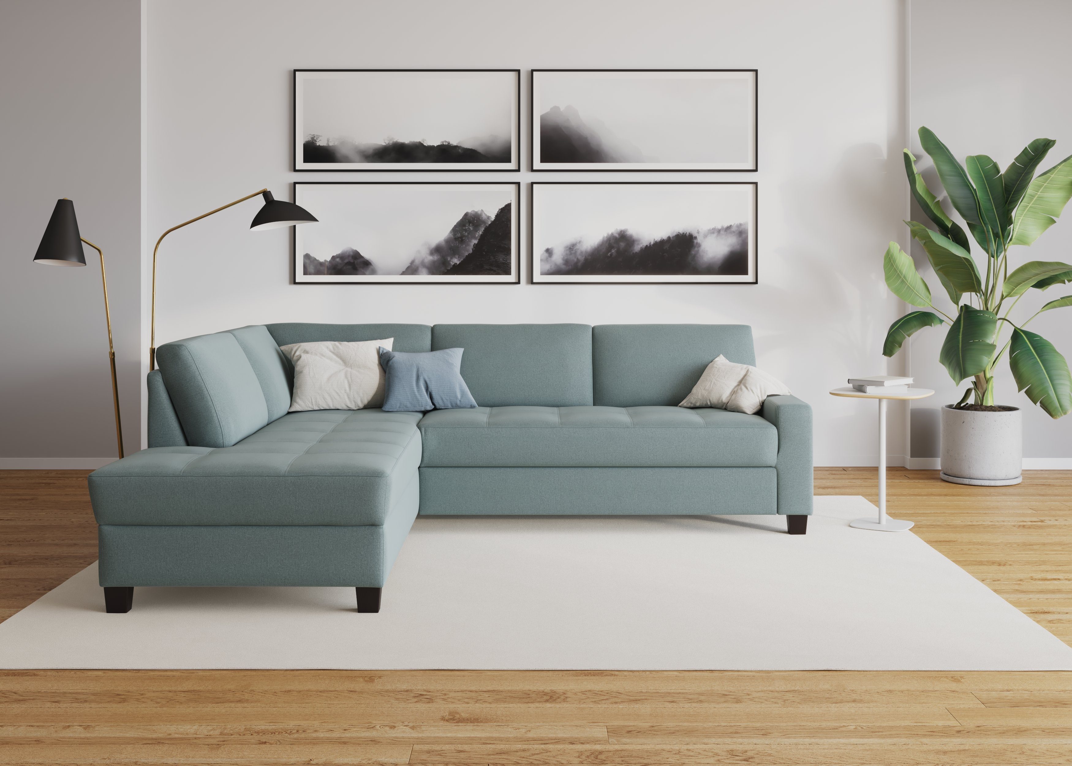 DOMO collection Ecksofa Florentina zeitlos und günstig online kaufen