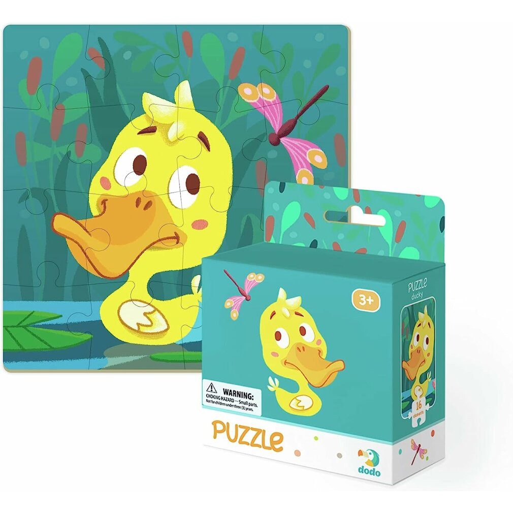 dodo Puzzle DODO Puzzle Ka enka 16 Teile, Puzzleteile