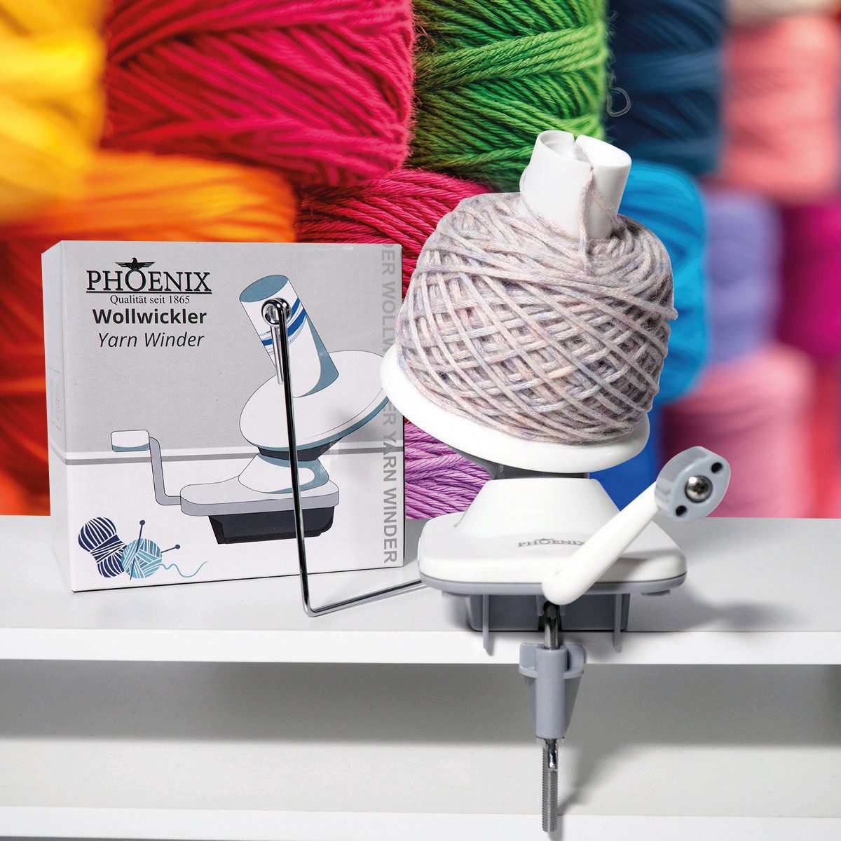 Phönix Germany Phönix Wollwickler Häkelwolle