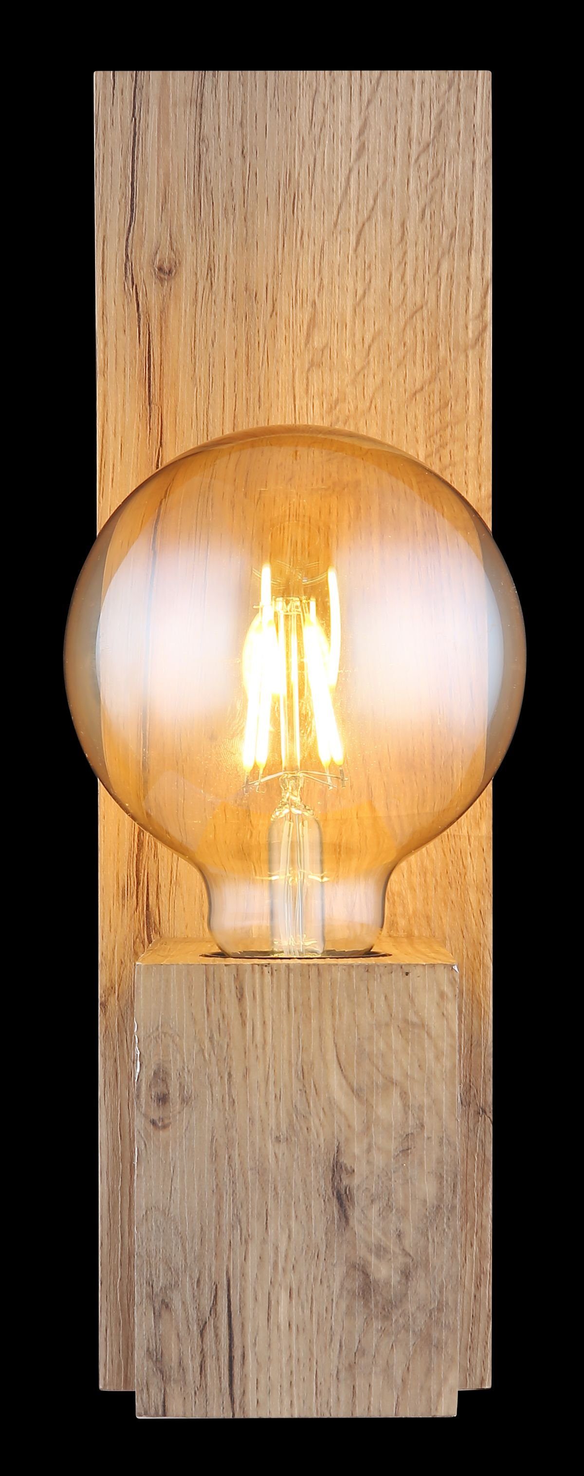 Wandlampe Wohnzimmer Globo Wandleuchte Schlafzimmer GLOBO Holz Innen Wandleuchte